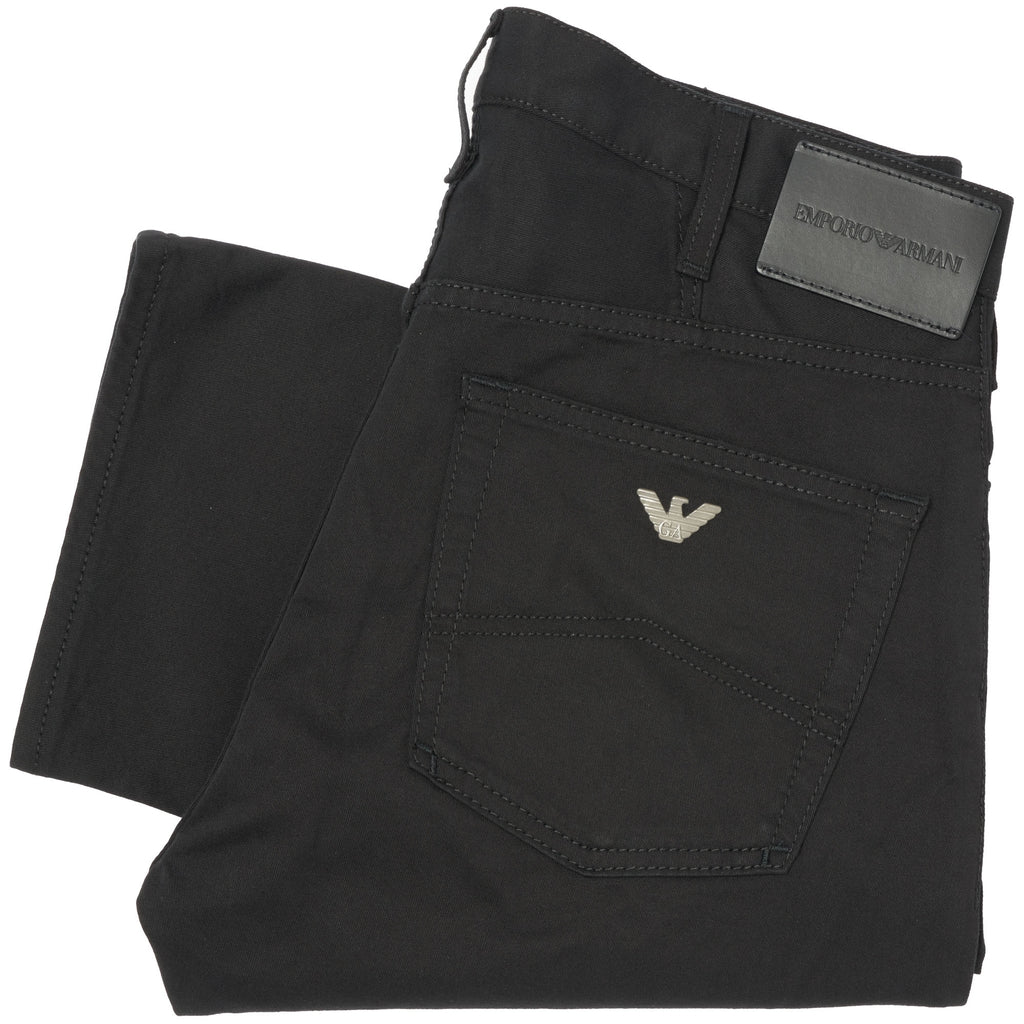 Emporio Armani J21 Jeans Style Chinos - Black