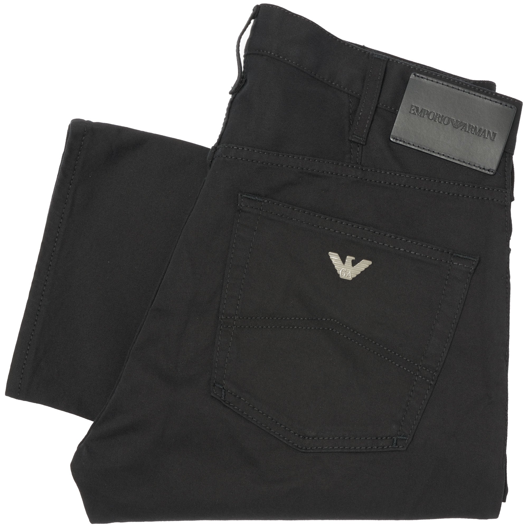 Emporio Armani J21 Jeans Style Chinos - Black