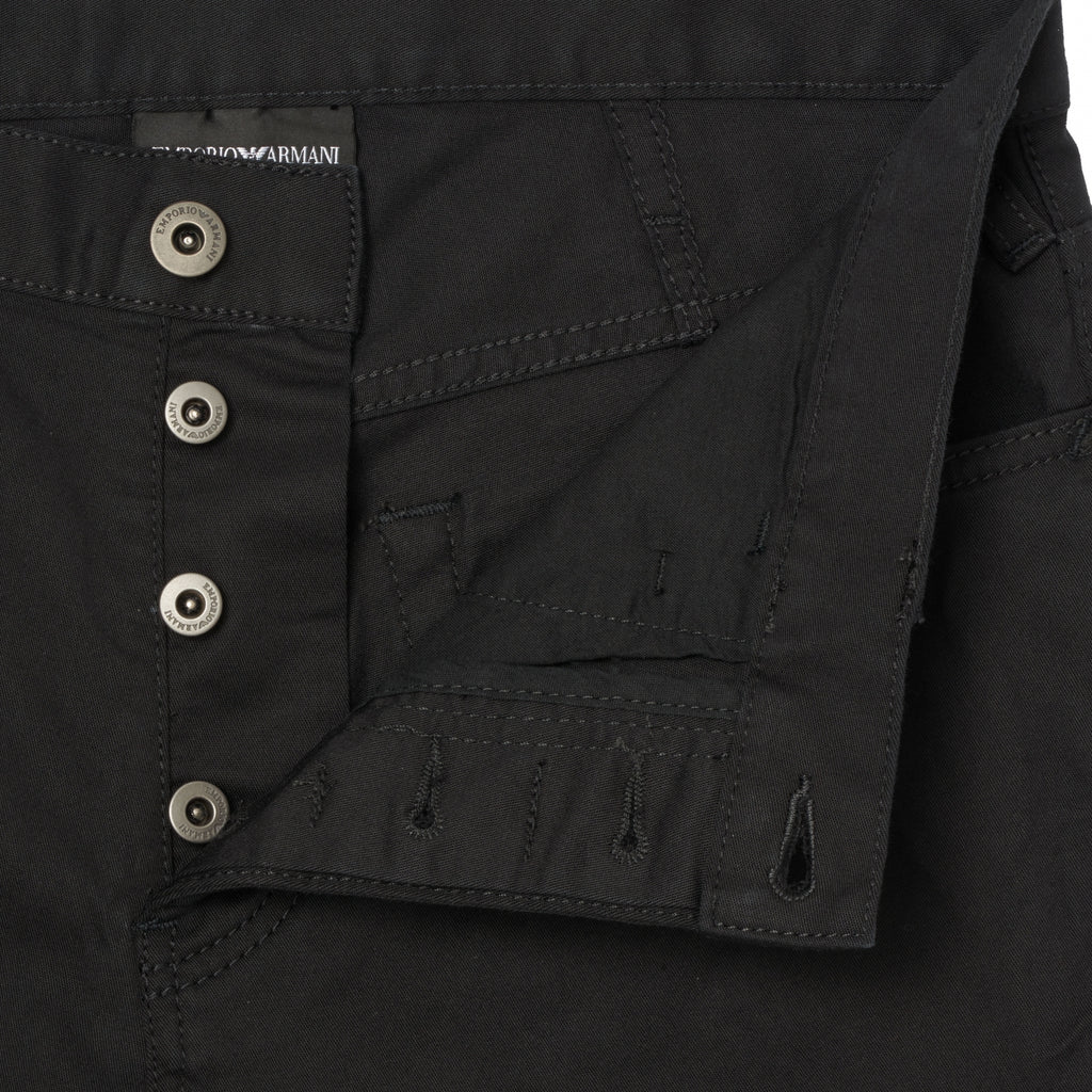 Emporio Armani J21 Jeans Style Chinos - Black