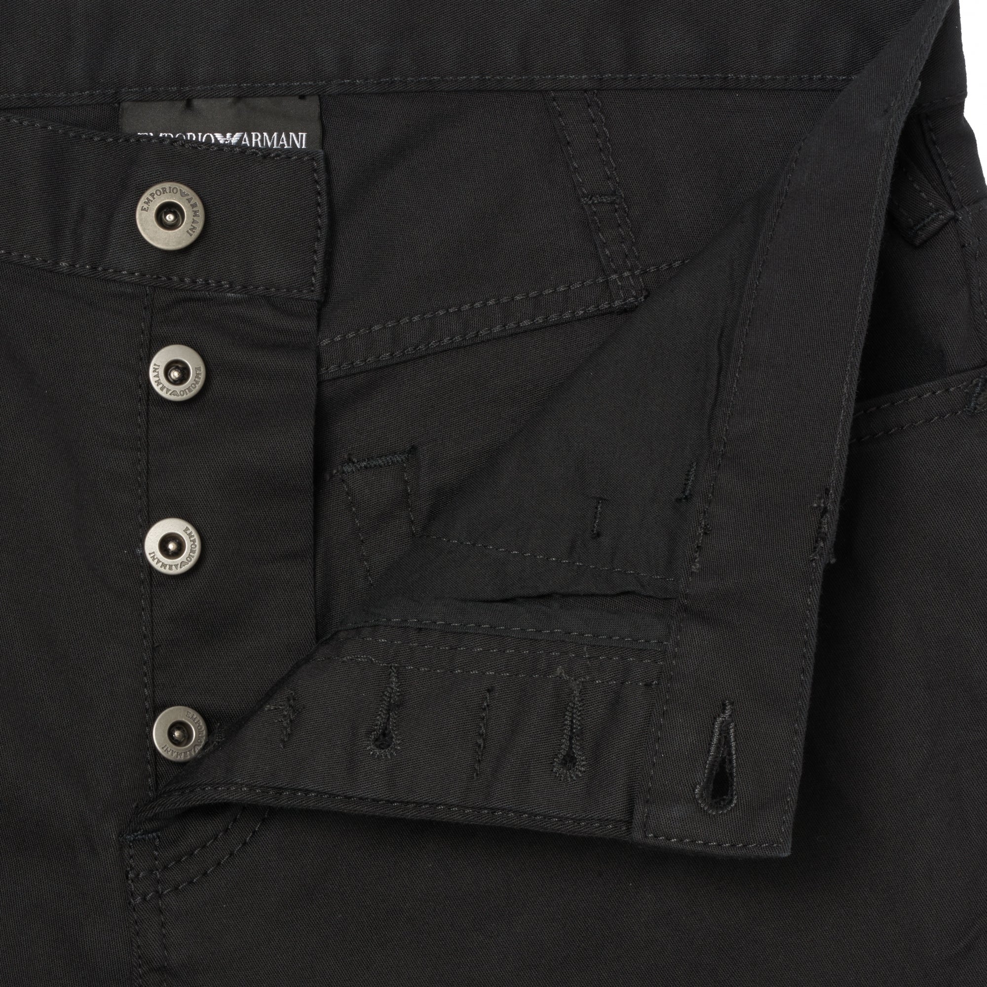 Emporio Armani J21 Jeans Style Chinos - Black