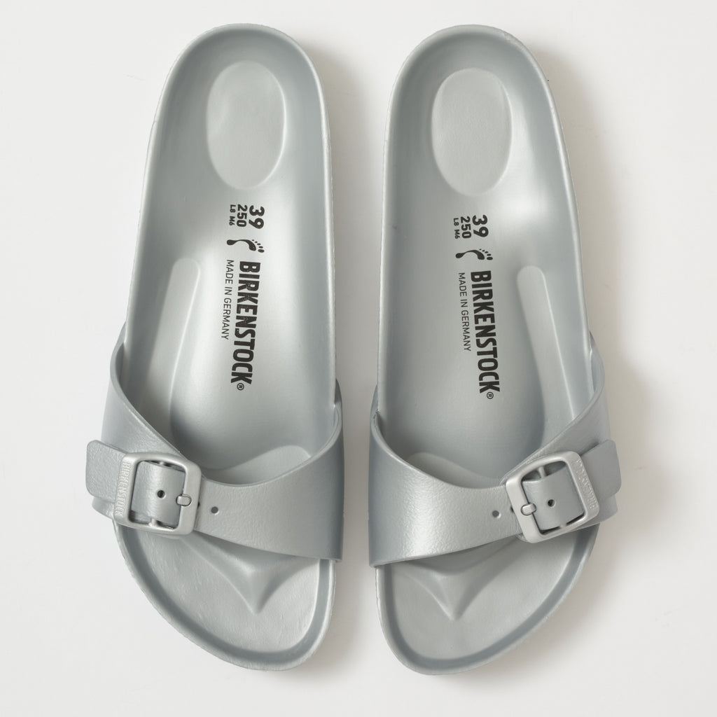 Birkenstock Womens Silver Madrid EVA Sandals