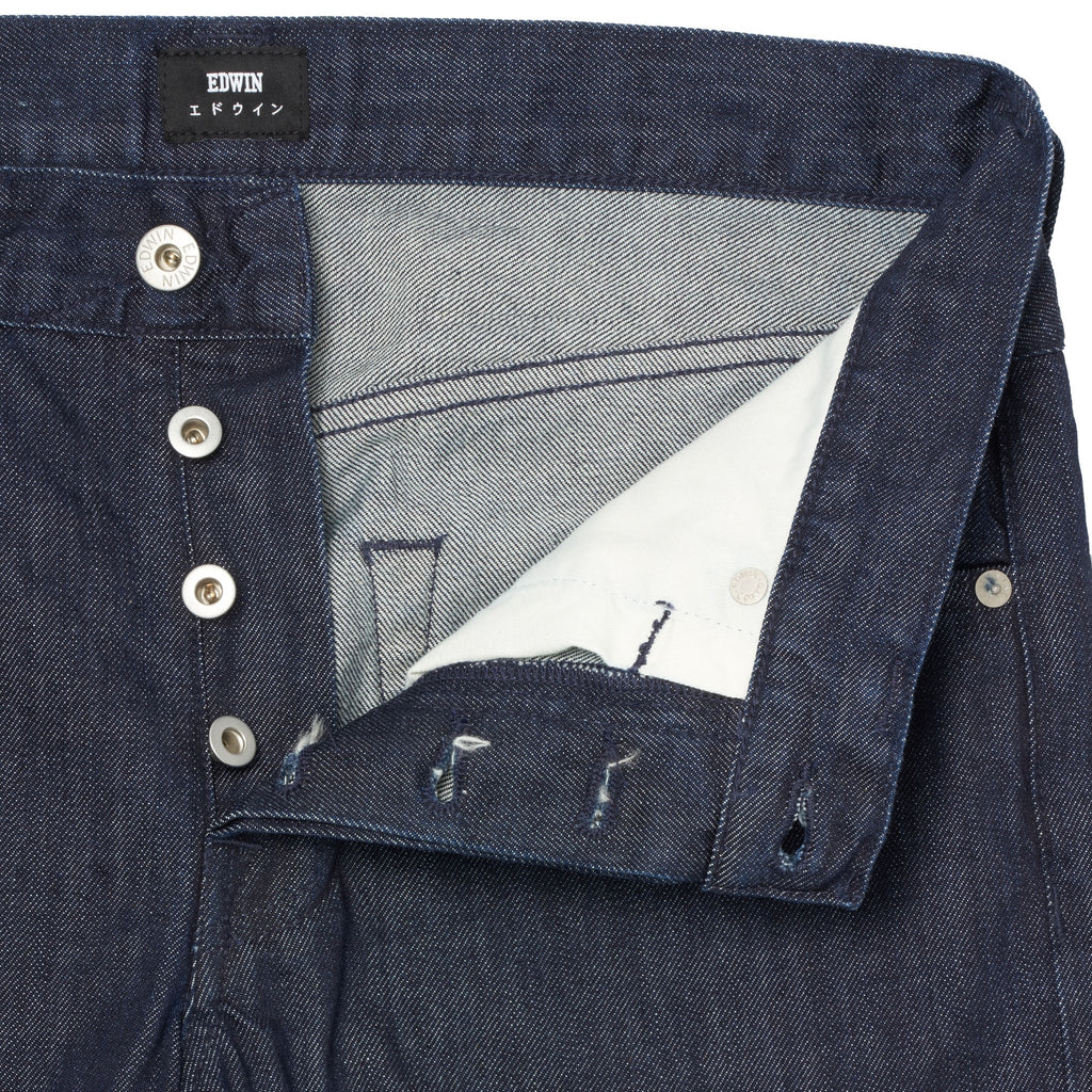 Edwin ED-55 Kingston Blue Denim - Rinsed