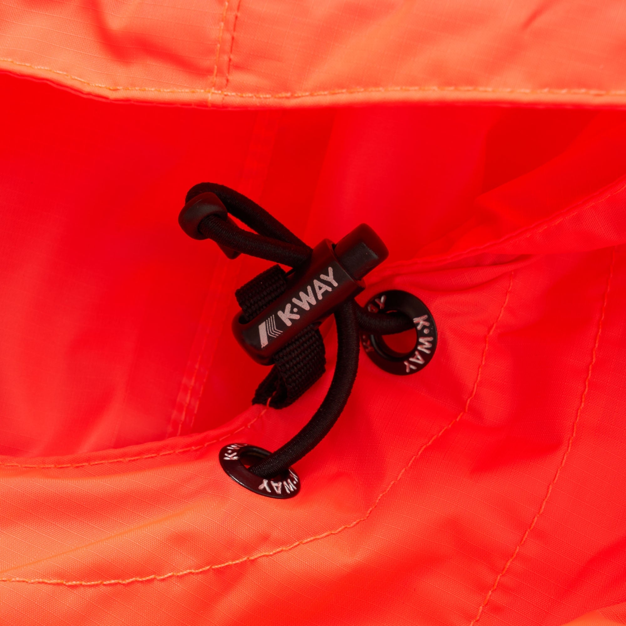 K-Way Red Fluo Le Vrai Claude 3.0 Light Jacket