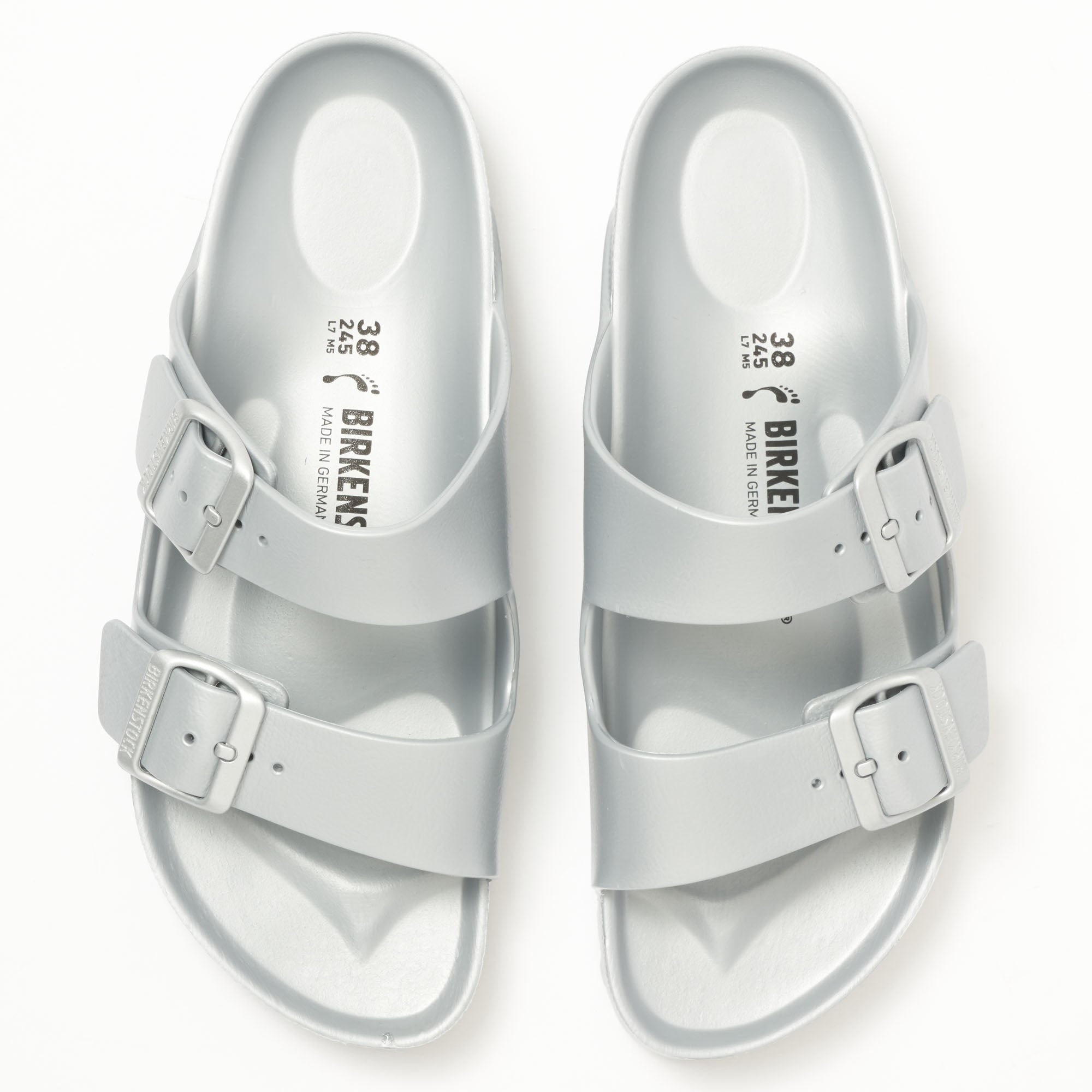 Birkenstock Womens Arizona EVA - Silver