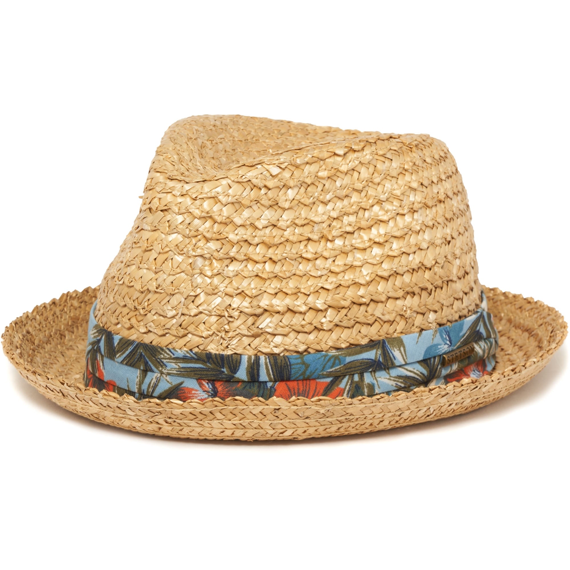 Stetson Hats Wheat Player Vintage Straw Fedora Hat