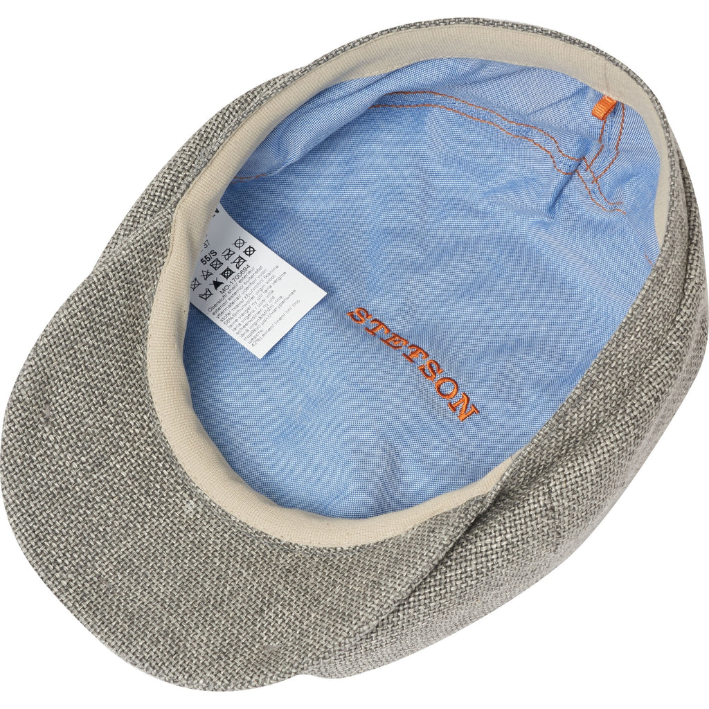 Stetson Hats Hatteras Ellington Flat Cap- Grey