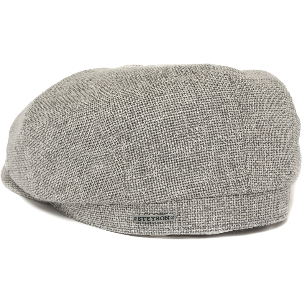 Stetson Hats Hatteras Ellington Flat Cap- Grey