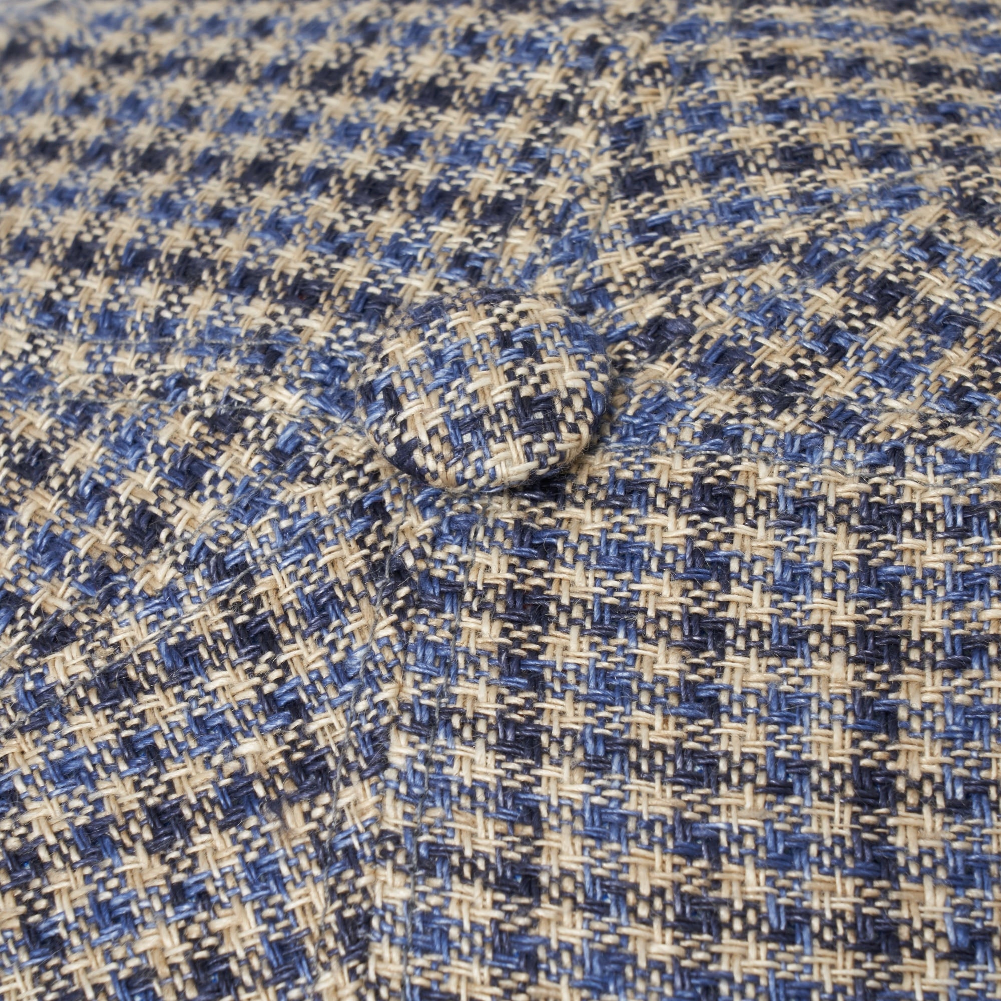 Stetson Hats Check Varysburg Flat Cap- Blue