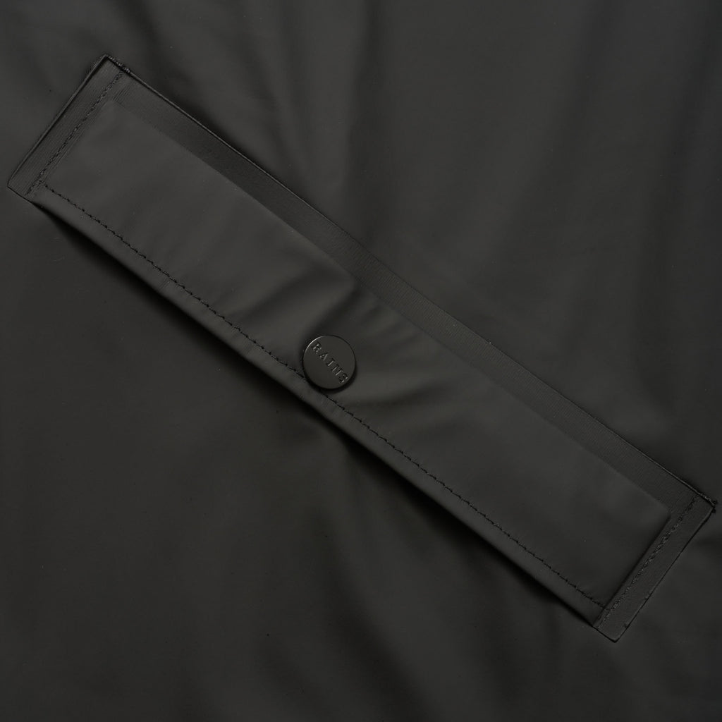 Rains Long Jacket - Black
