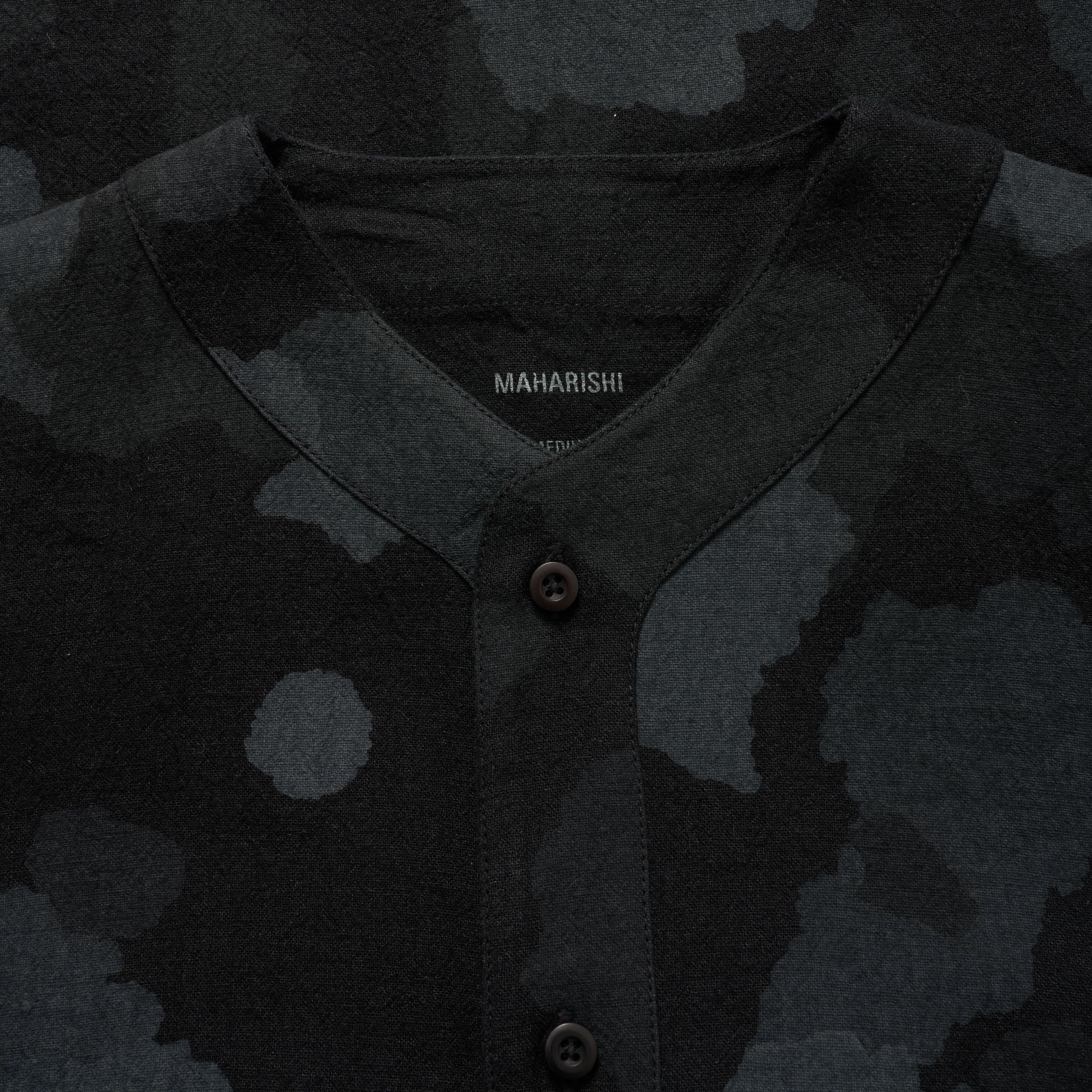 Maharishi Night Camo Baseball Shirt