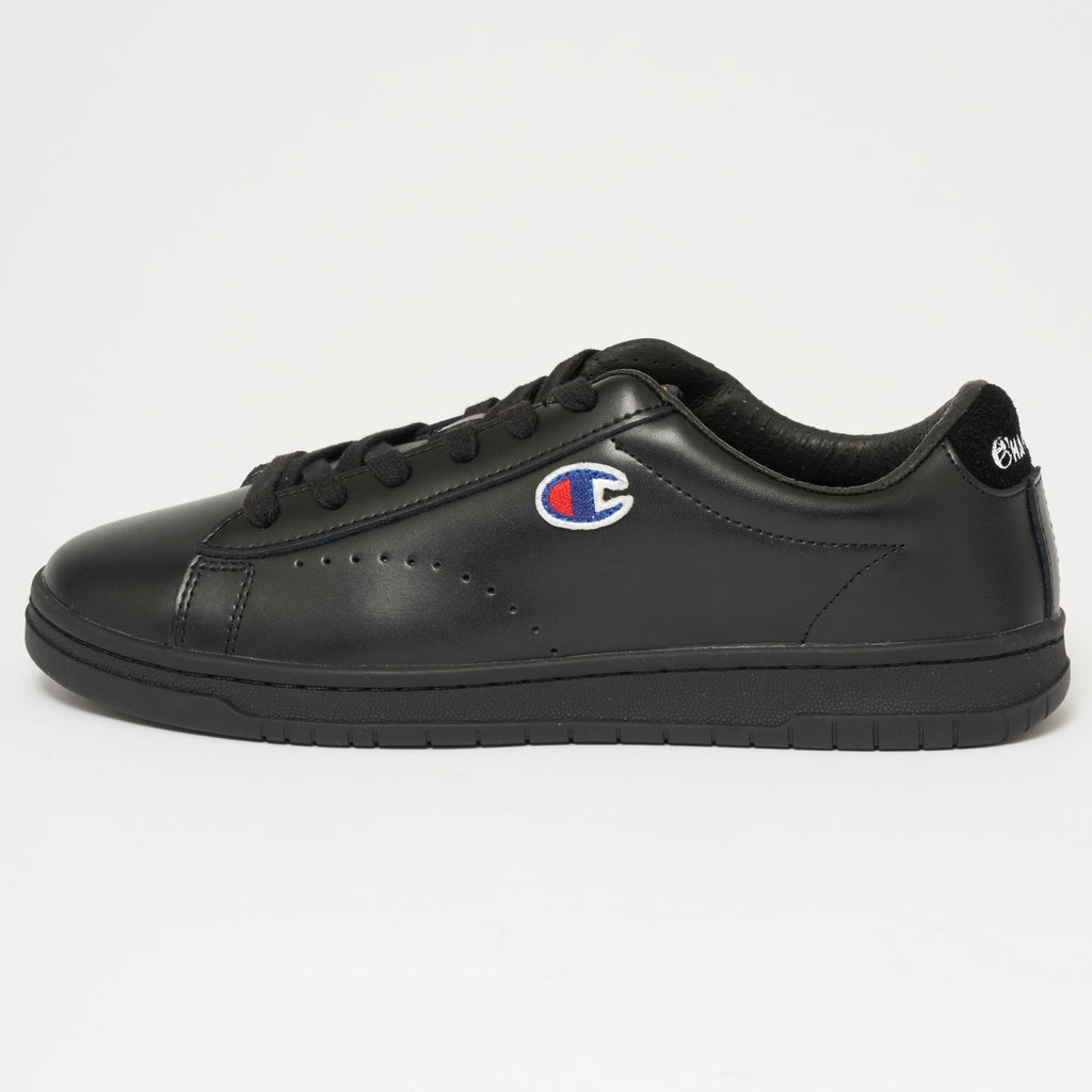 Champion 919 Low Top 'C' Patch Trainers - Black