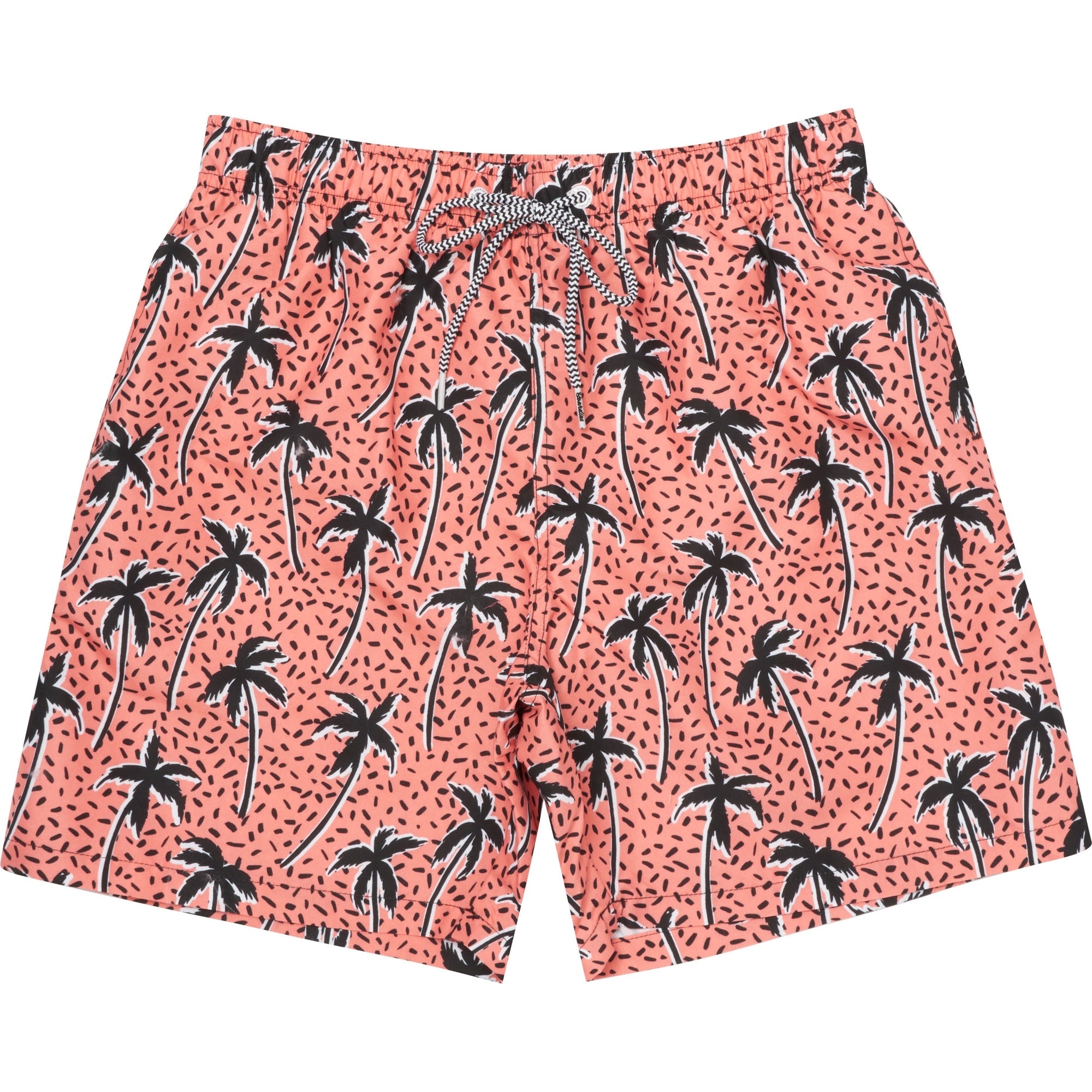 Boardies® Red Flair Palm Swim Shorts