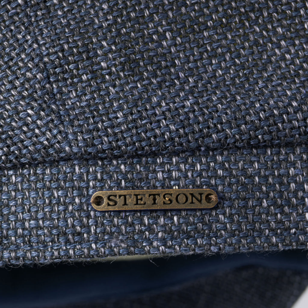 Stetson Hats Hatteras Ellington Flat Cap- Blue