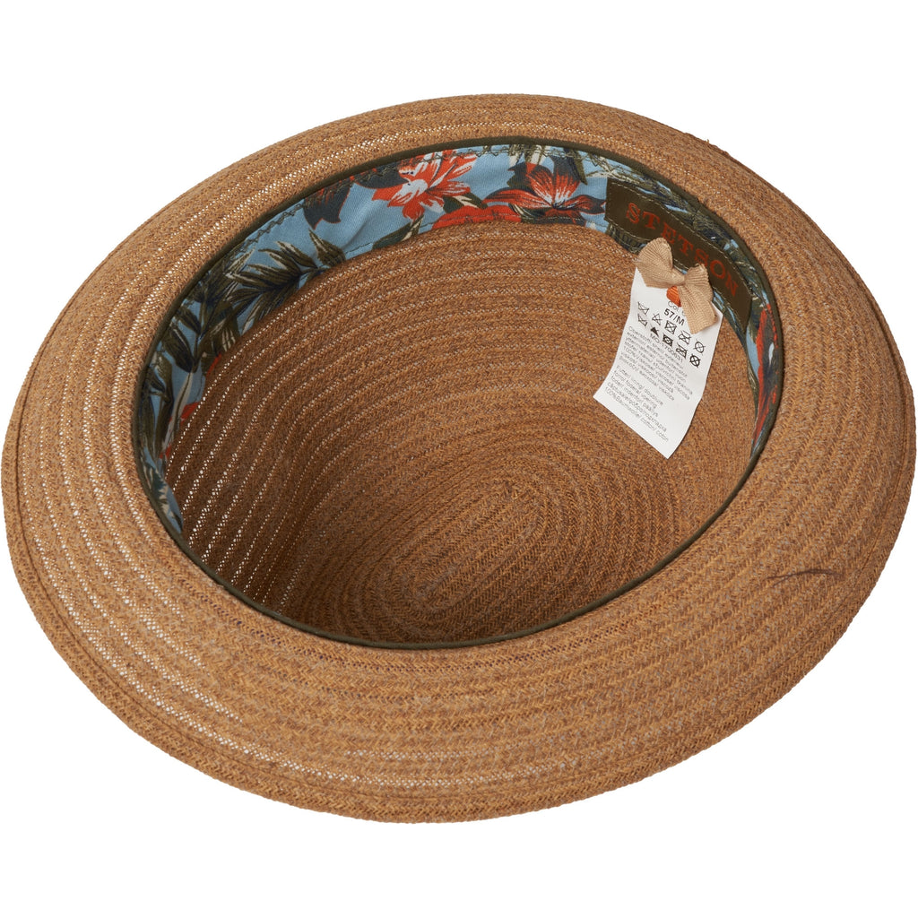 Stetson Hats Collano Player Toyo Straw Hat- Brown
