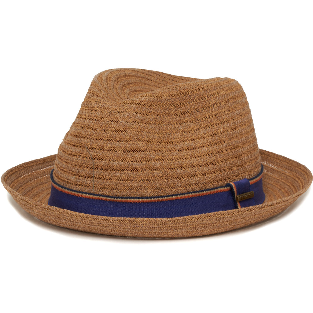 Stetson Hats Collano Player Toyo Straw Hat- Brown