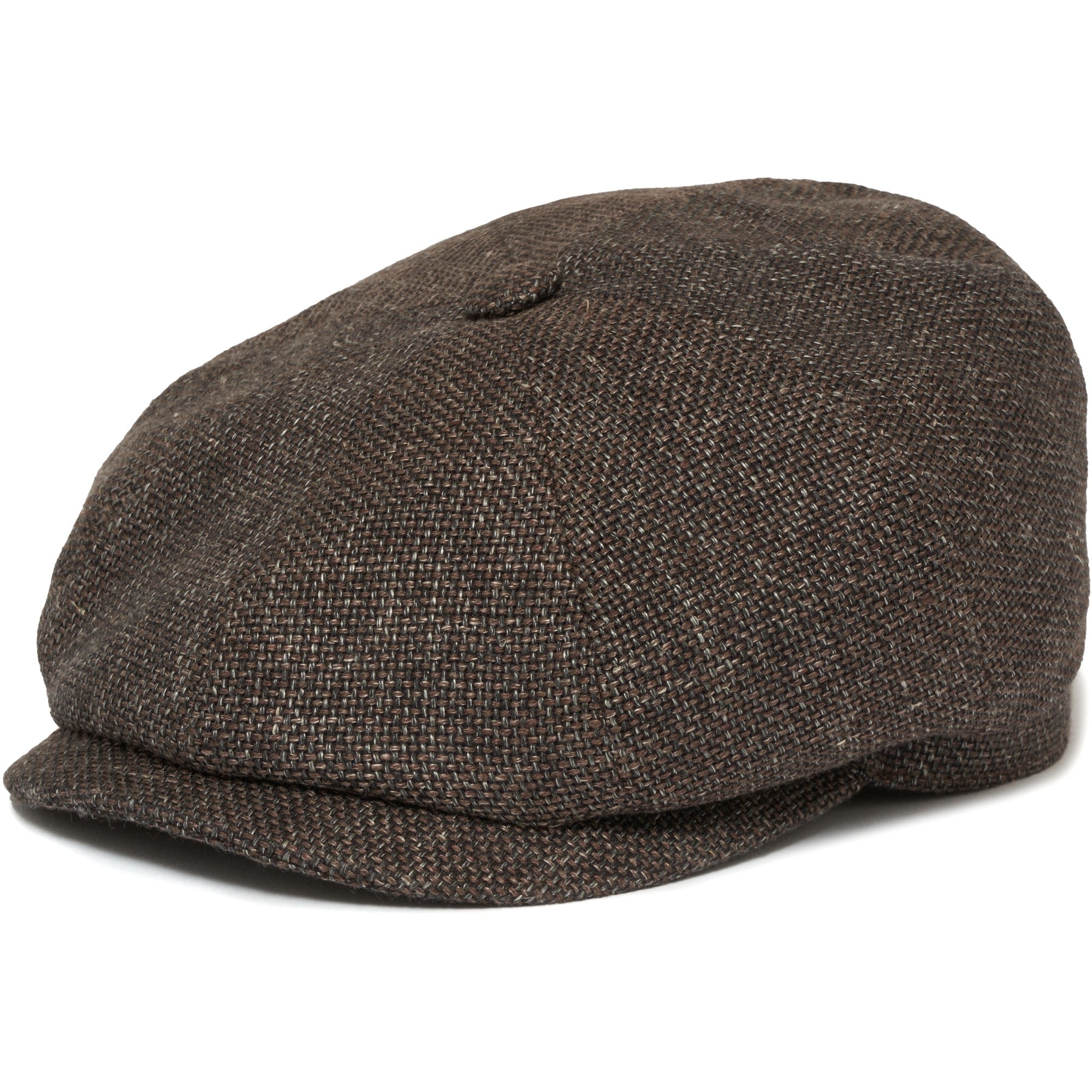 Stetson Hats Hatteras Ellington Flat Cap- Brown