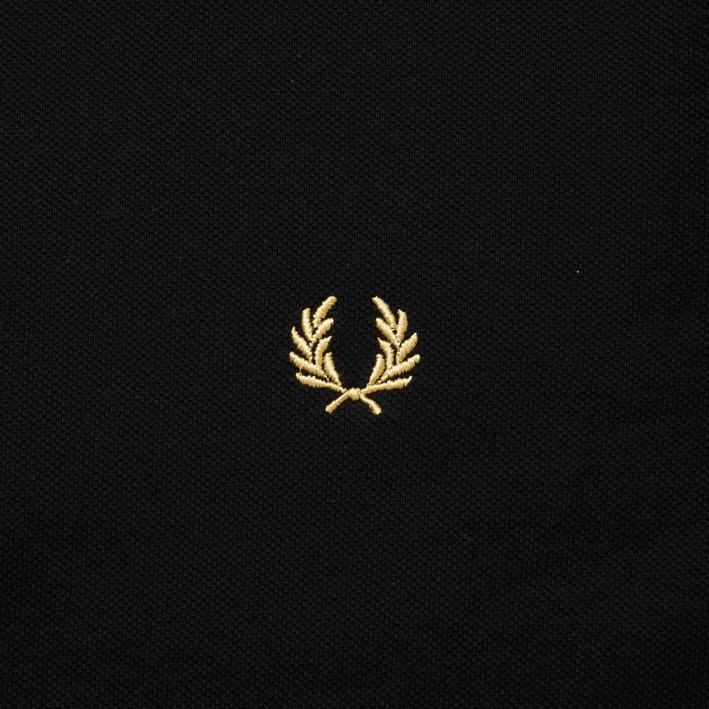 Fred Perry Reissues Twin Tipped Polo Shirt - Black & Gold