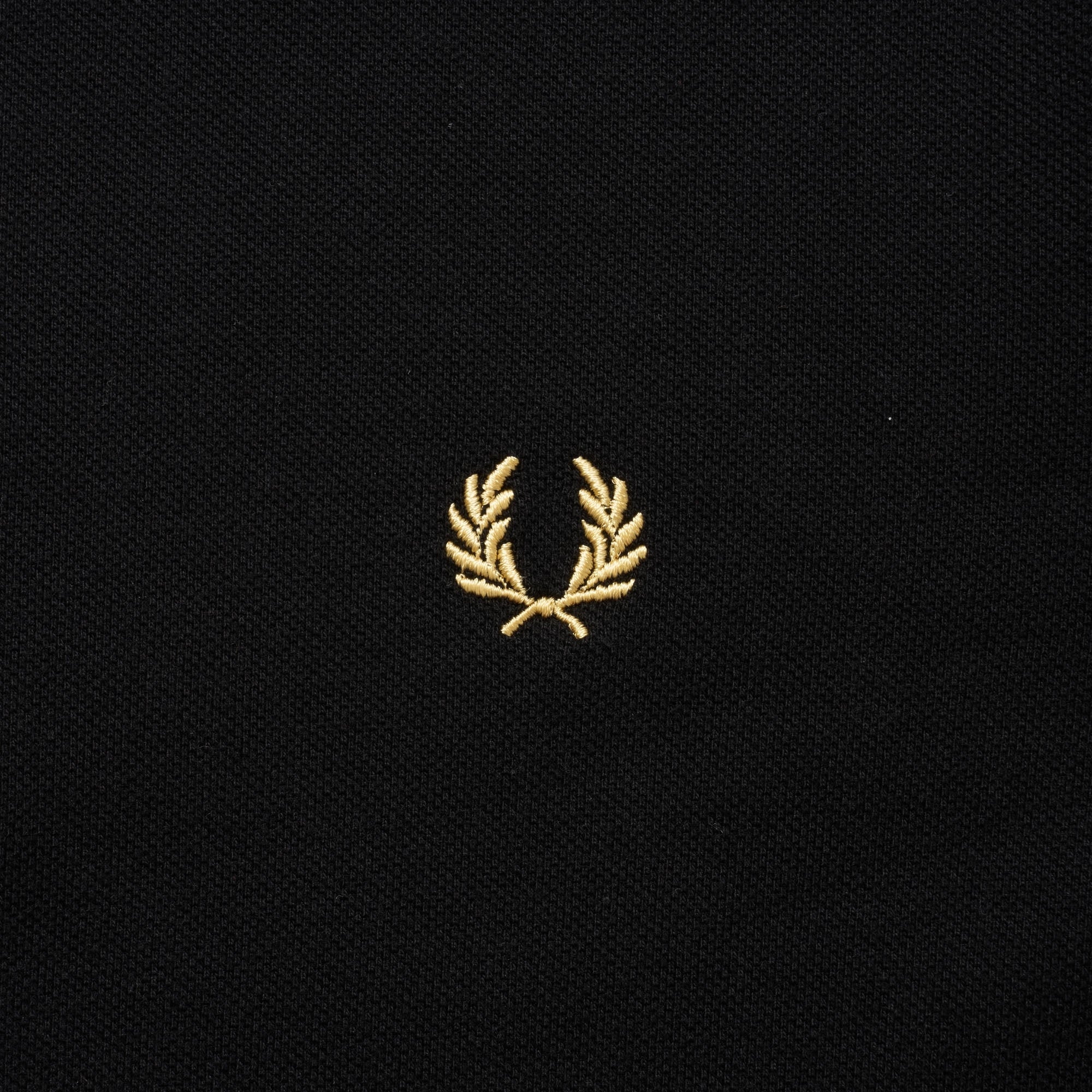 Fred Perry Reissues Twin Tipped Polo Shirt - Black & Gold