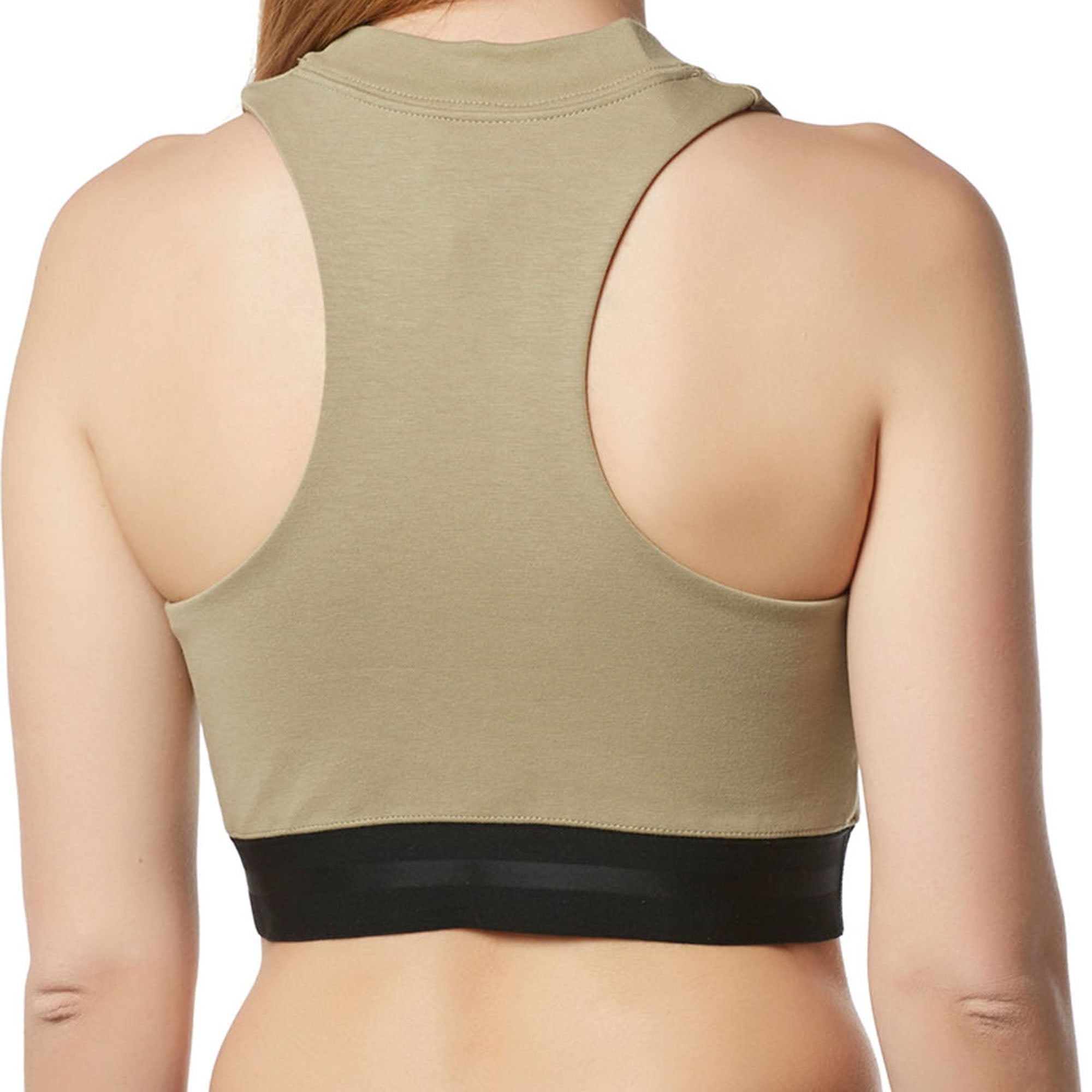 Nike Womens Olive Air Crop Top