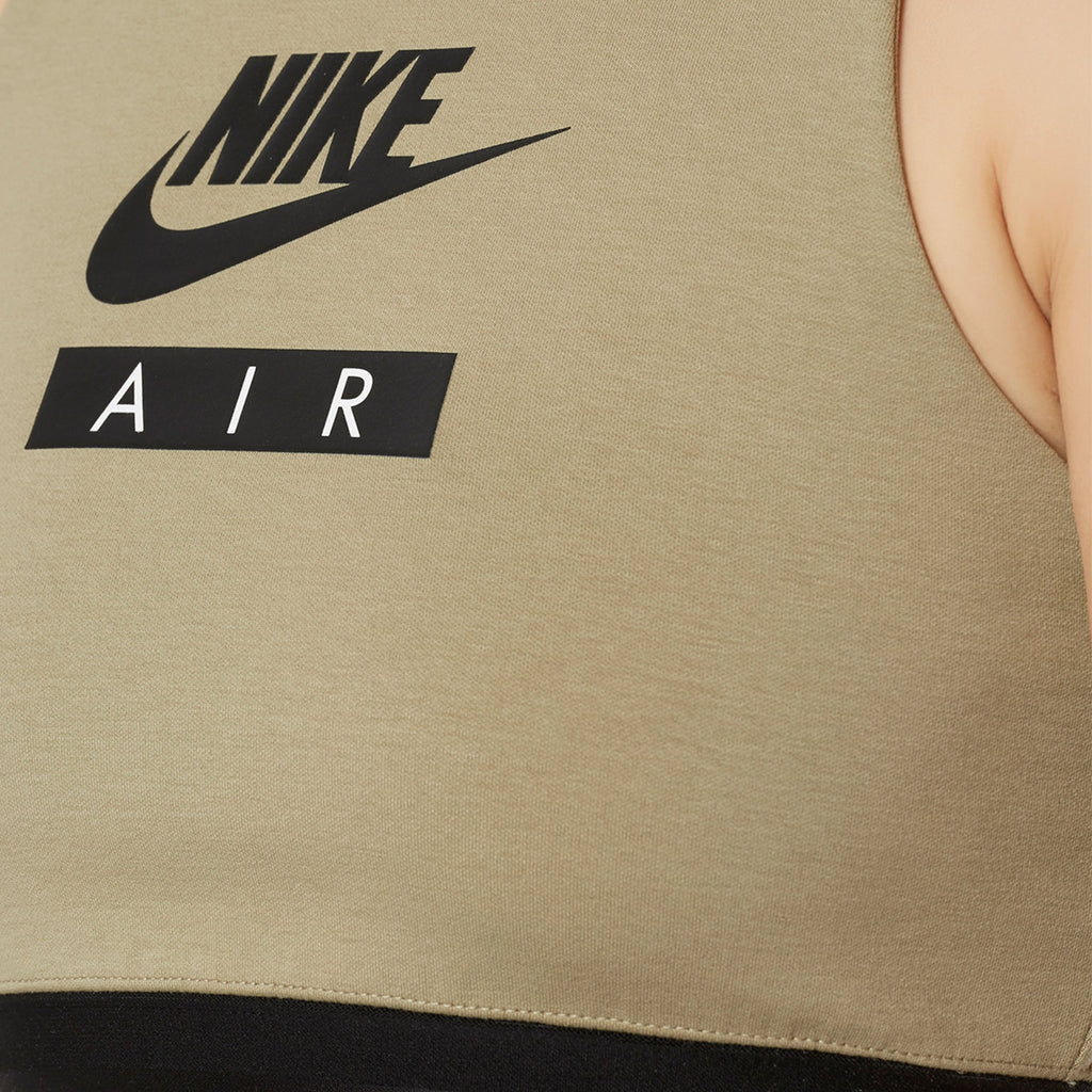Nike Womens Olive Air Crop Top