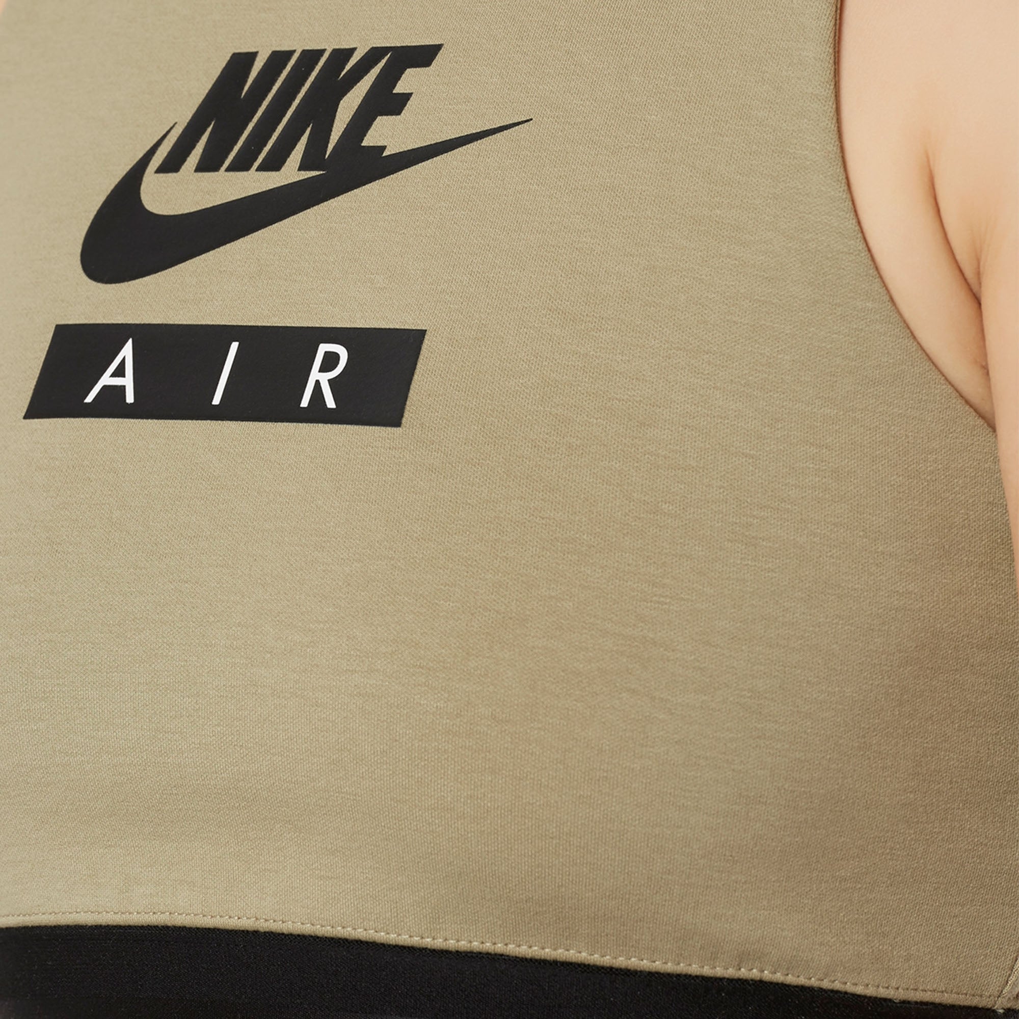 Nike Womens Olive Air Crop Top