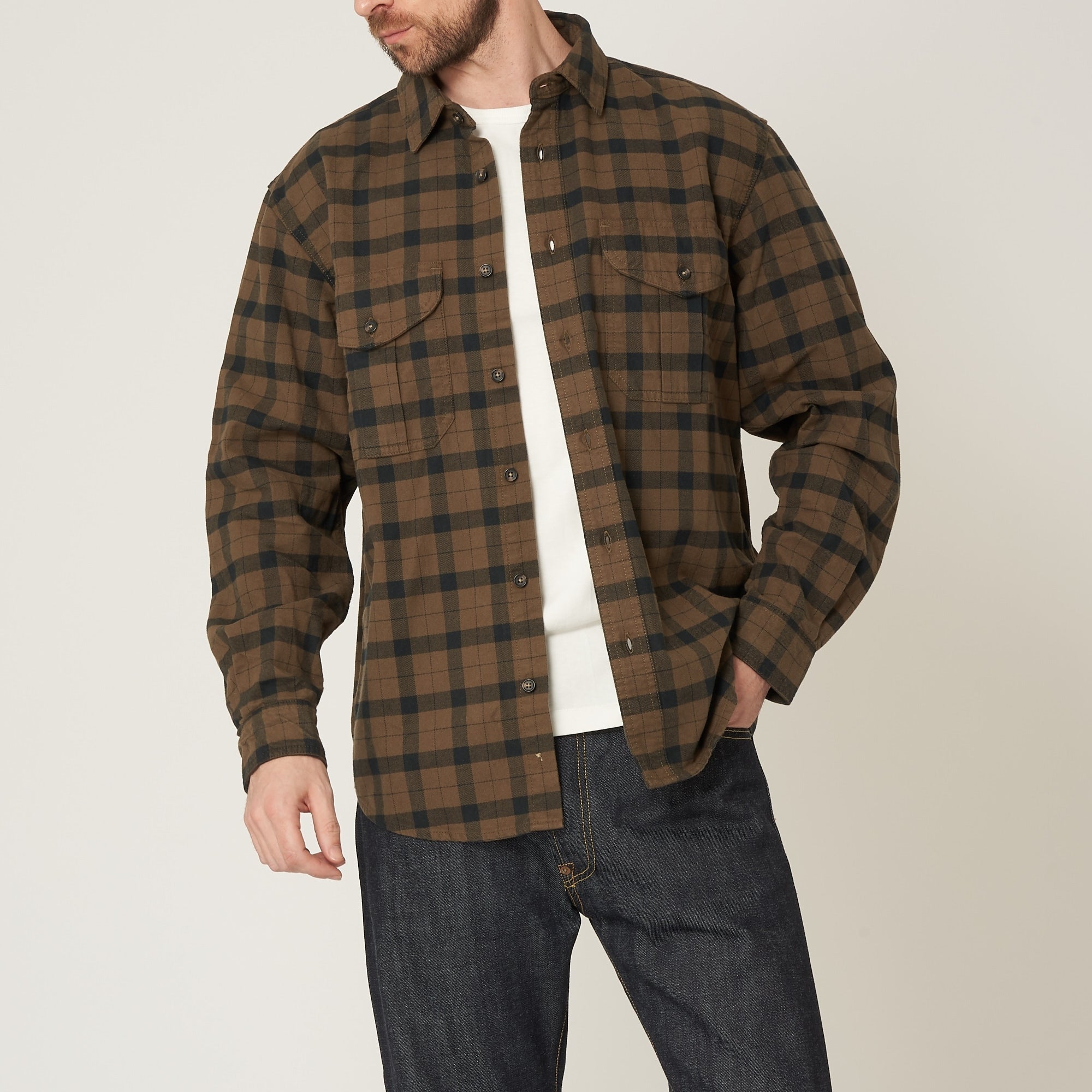 Filson Otter Green Alaskan Guide Shirt