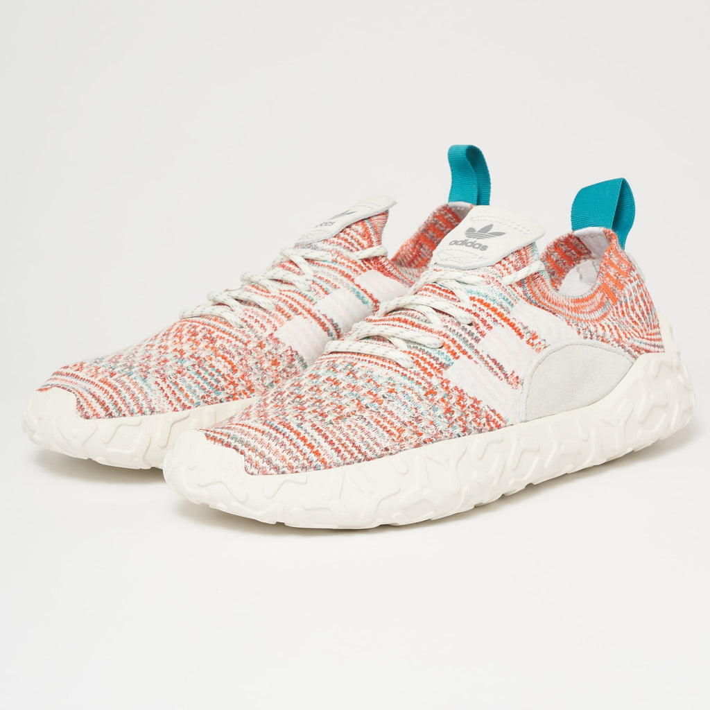 Adidas Originals F/22 Primeknit - Trace Orange, Crystal White & FTWR White