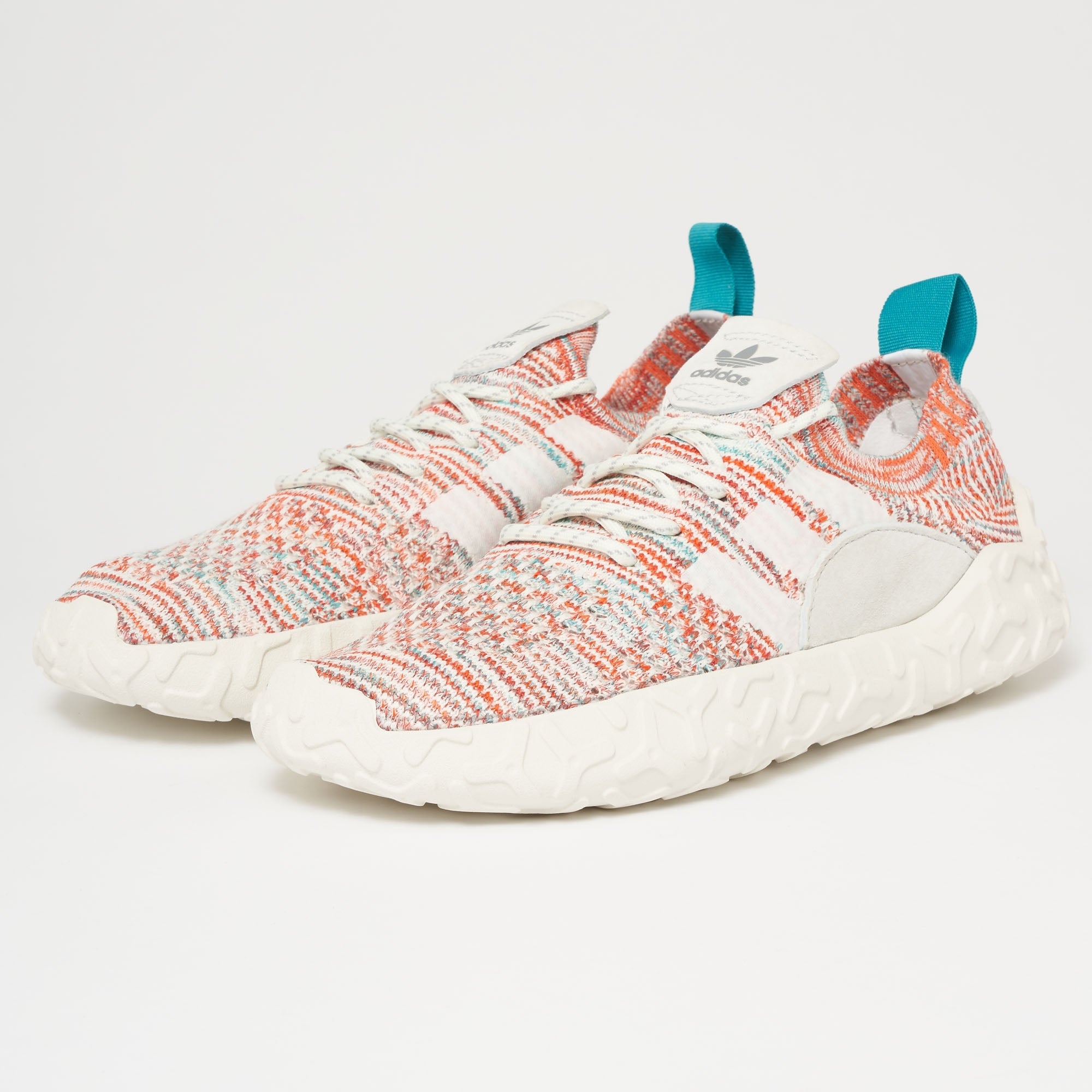 Adidas Originals F/22 Primeknit - Trace Orange, Crystal White & FTWR White