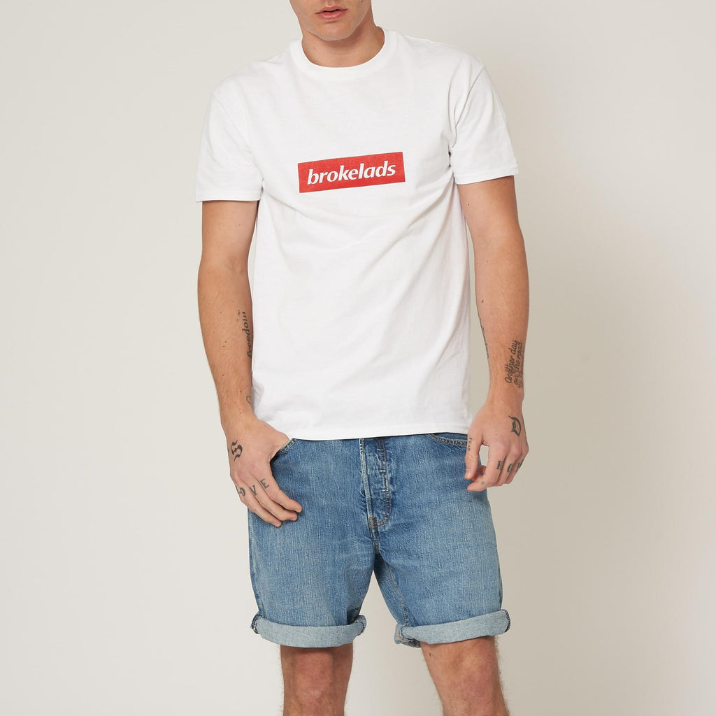 Oiboy Brokelads White T-Shirt