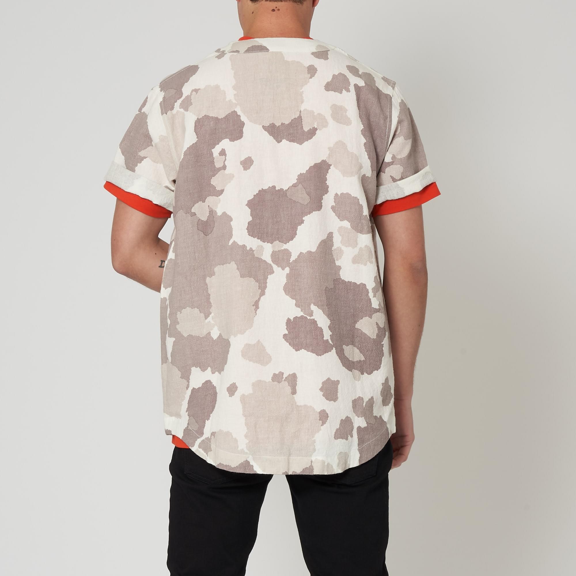 Maharishi Dusk Camo Baseball Shirt