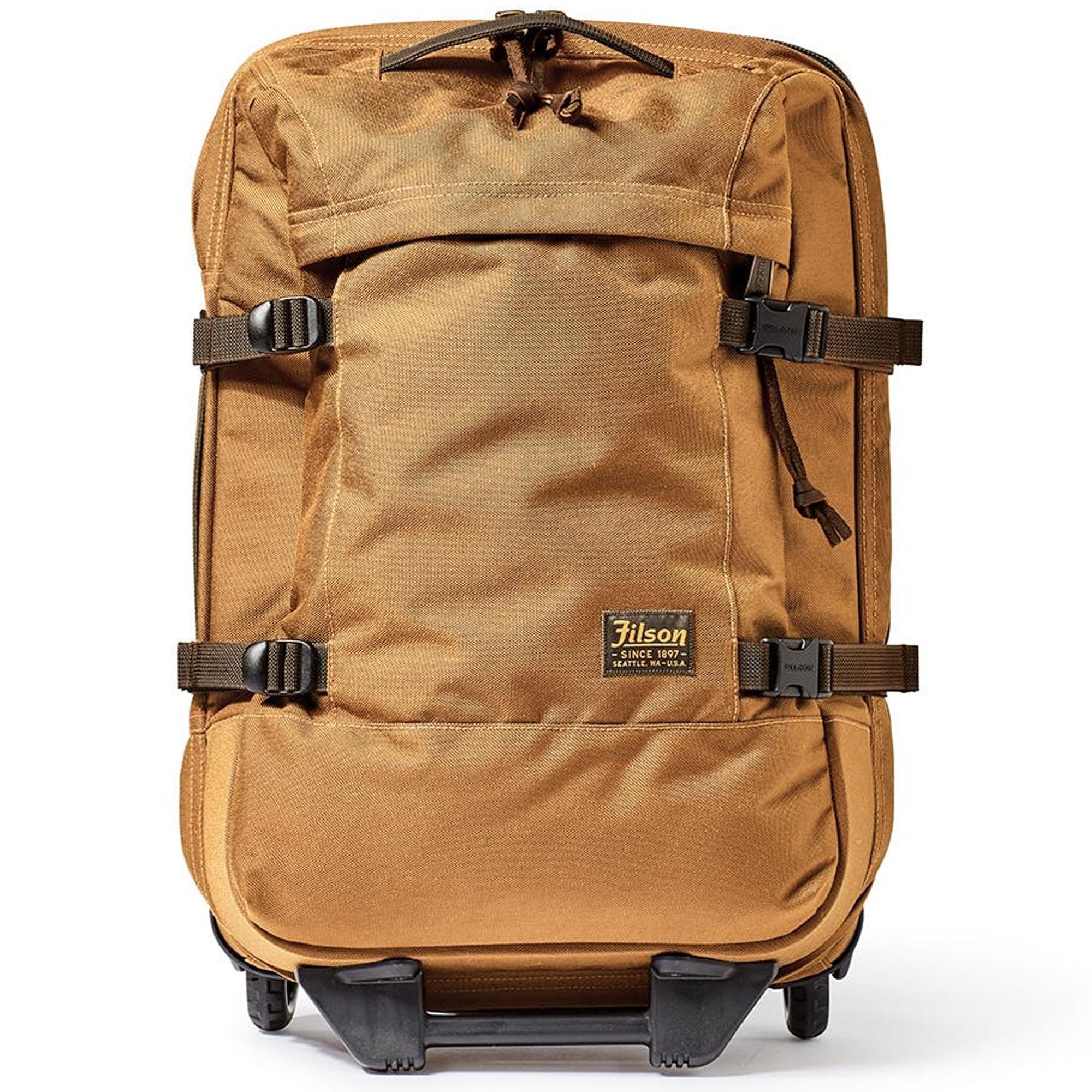 Filson Whiskey Ballistic Nylon Dryden Carry On Suitcase