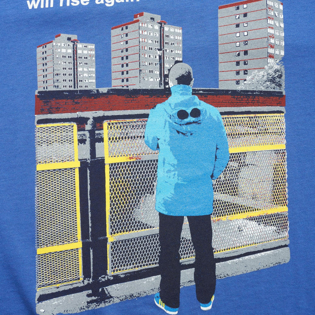 80's Casuals Blue The North Will Rise Again T-Shirt