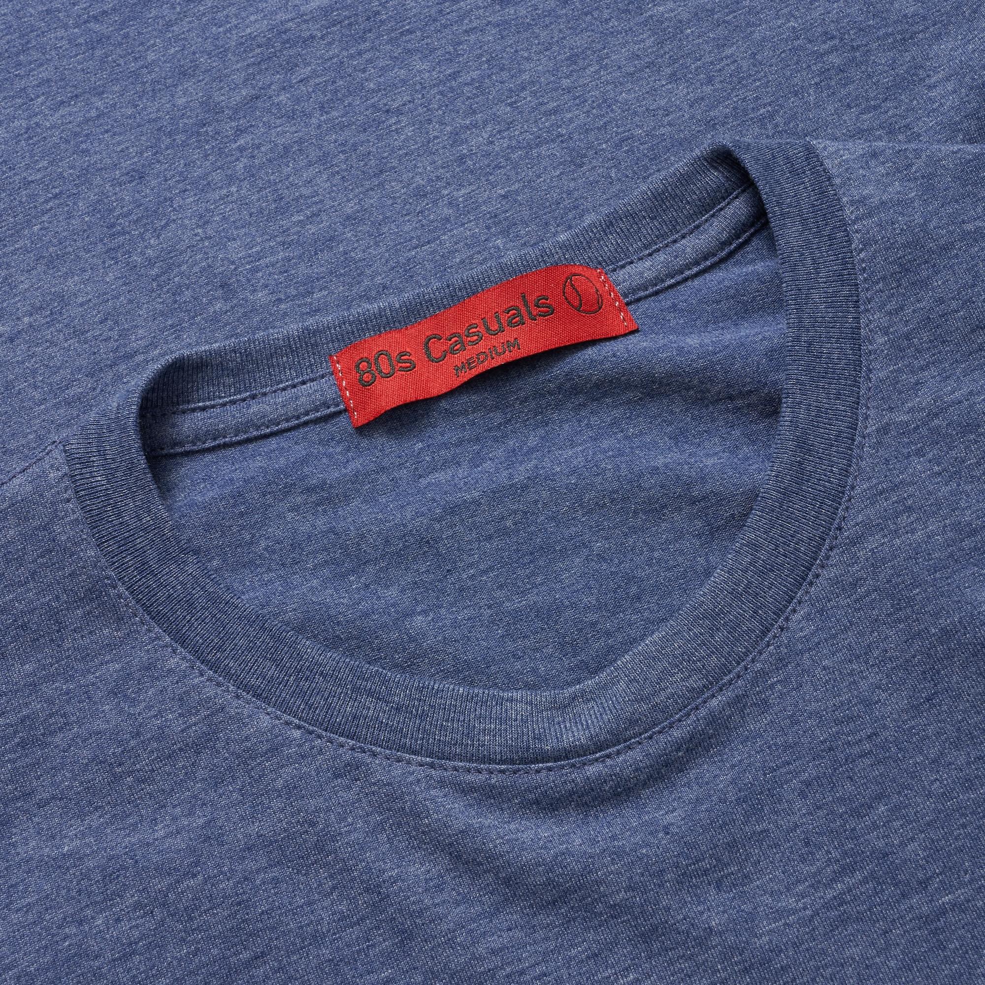 80's Casuals Blue Marl Dancing With The Devil T-Shirt