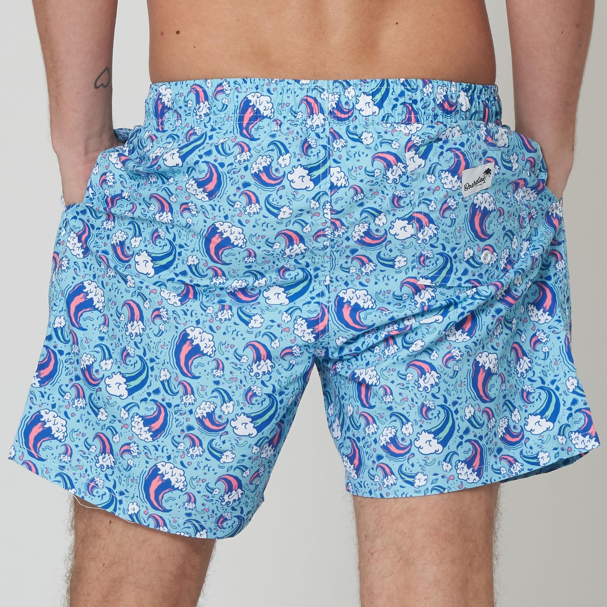 Boardies® Wavey Dayz Mid Length Swim Shorts