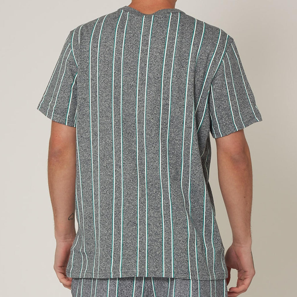 Champion Grey Stripe Crew Tee