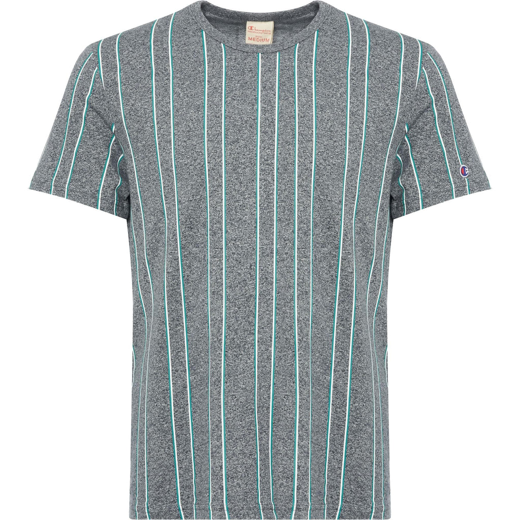 Champion Grey Stripe Crew Tee