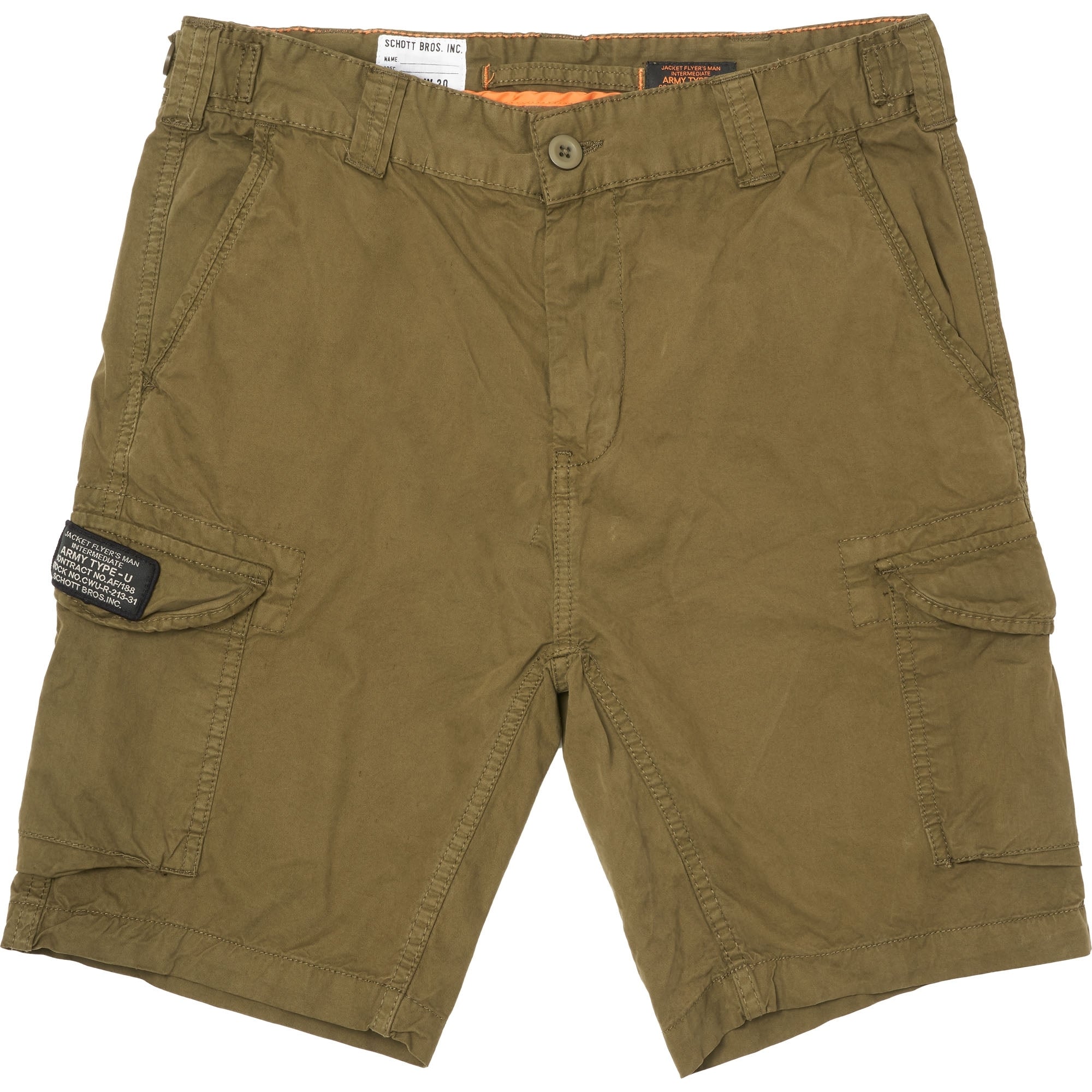 Schott NYC Khaki TR Olimpo 30 Shorts