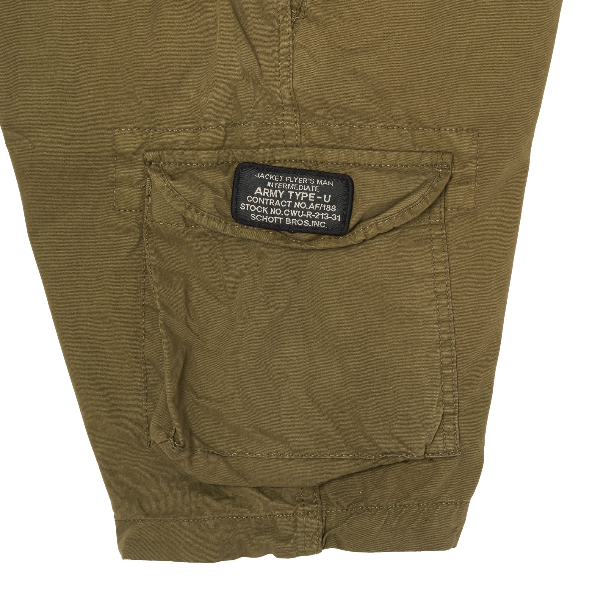 Schott NYC Khaki TR Olimpo 30 Shorts