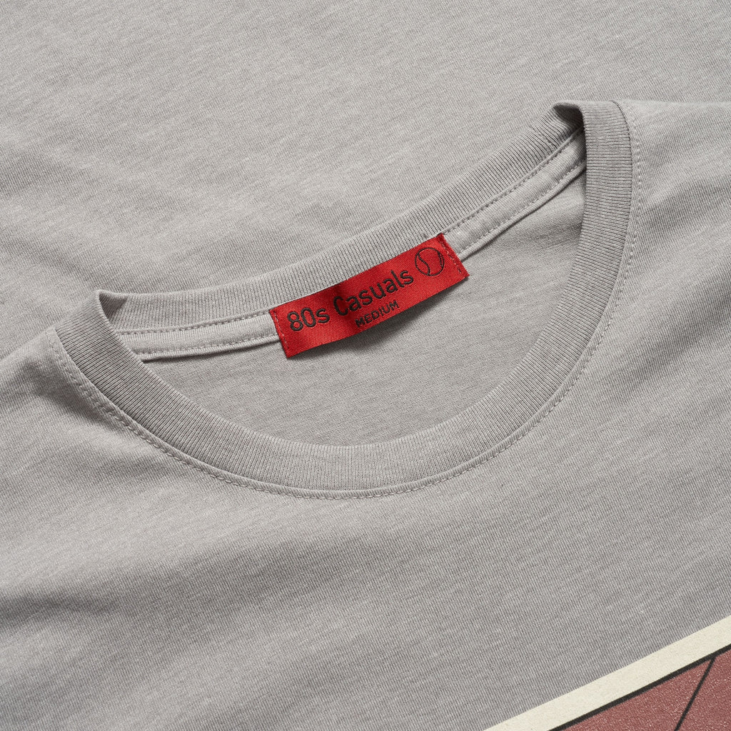 80's Casuals Grey 'Those Were The Days' T-Shirt