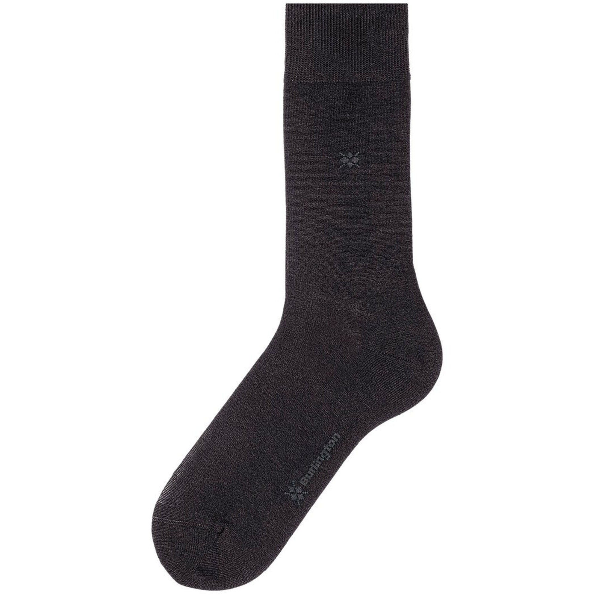 Burlington Socks Burlington Dublin Anthra Mel Socks 21015-3080