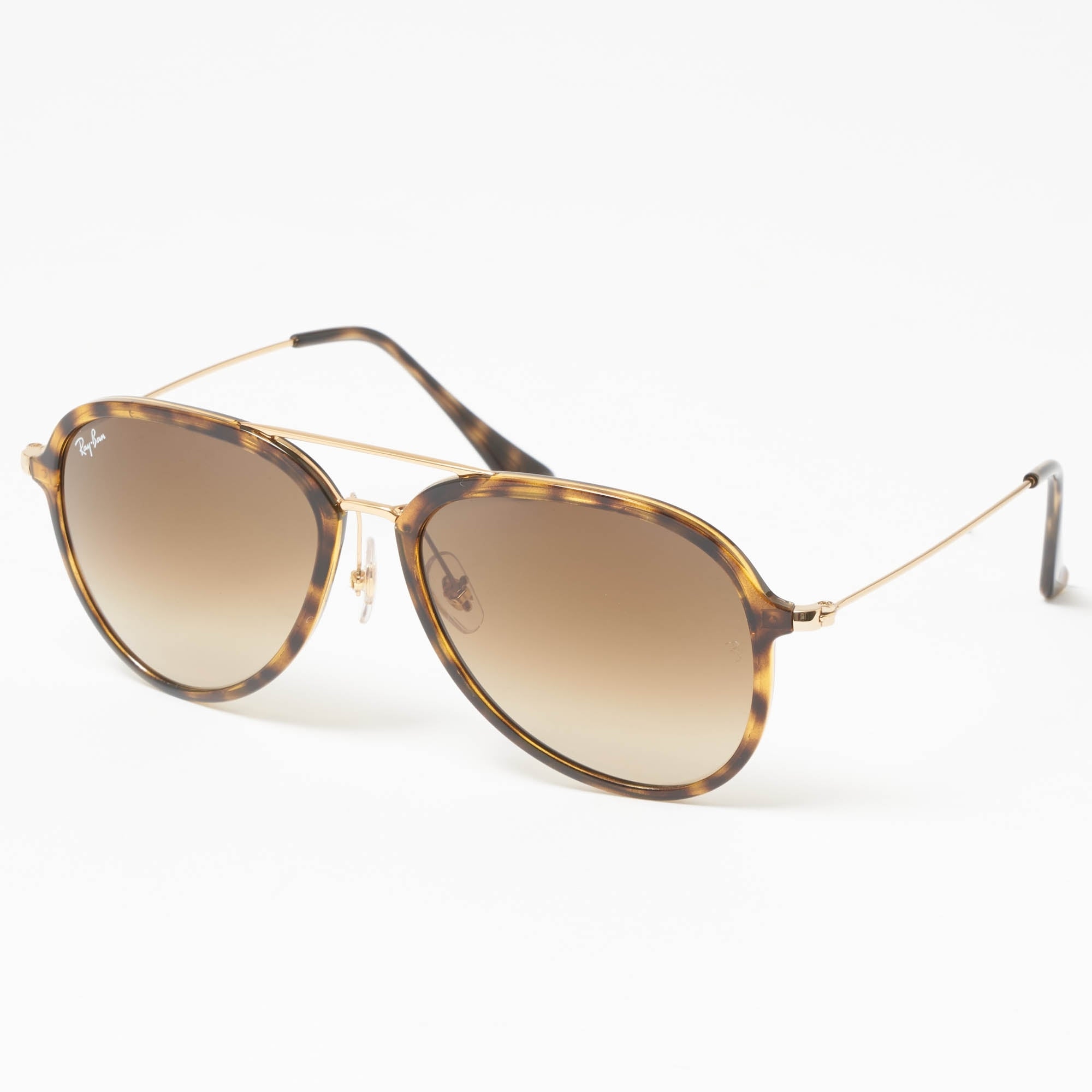 Ray Ban Tortoise RB4298 Sunglasses - Light Brown Gradient Lenses