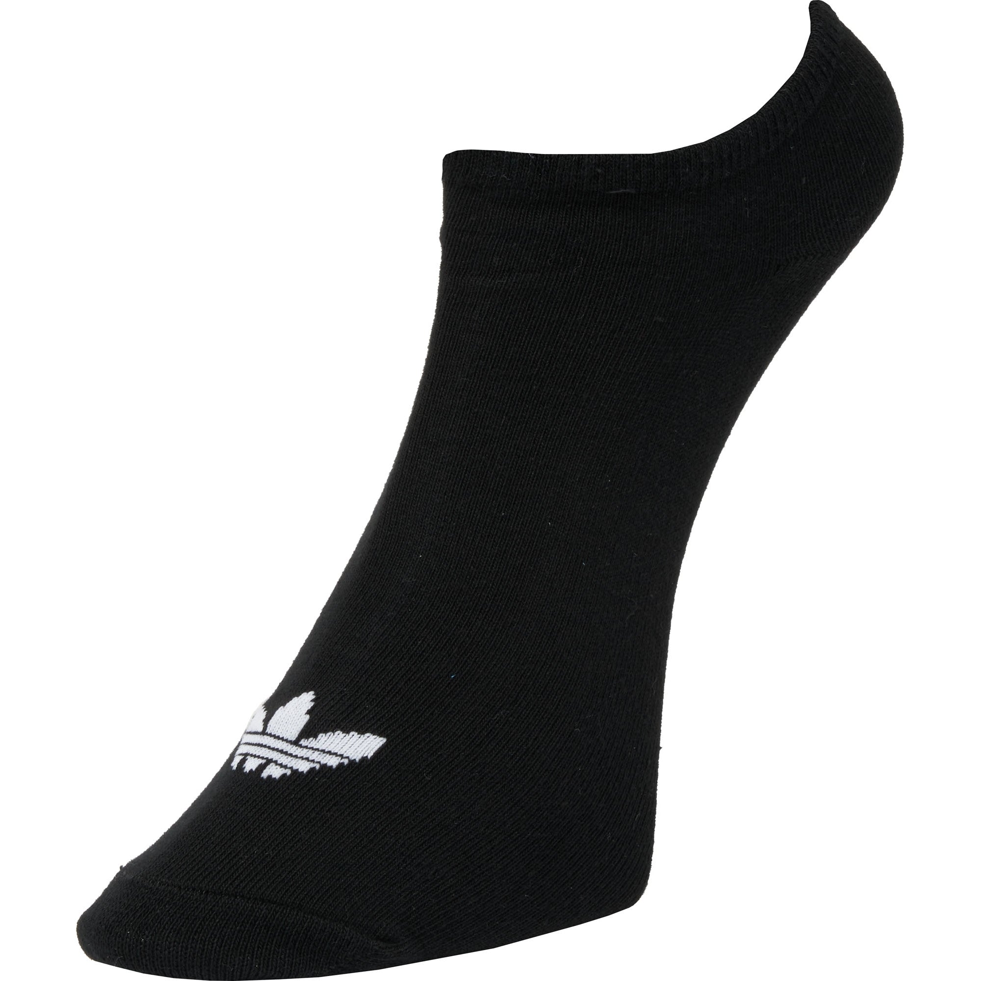Adidas Originals Black Trefoil Liner Socks - 3PK