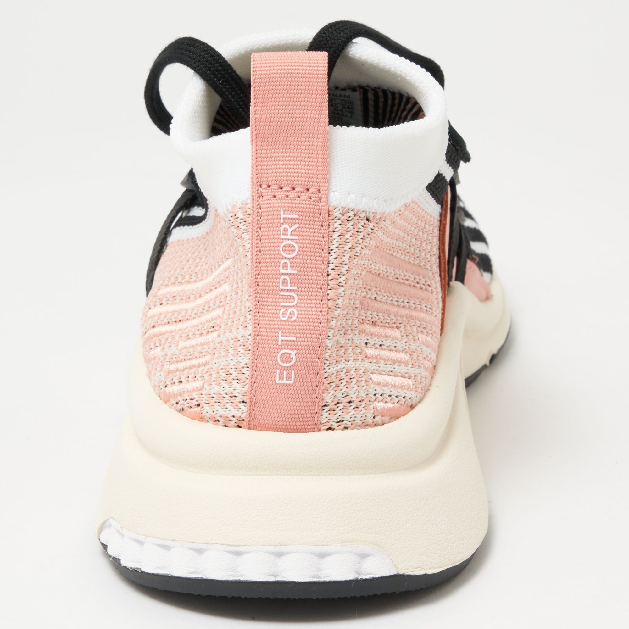 Adidas Originals EQT Support Mid ADV Primeknit - FTWR White, Core Black & Trace Pink