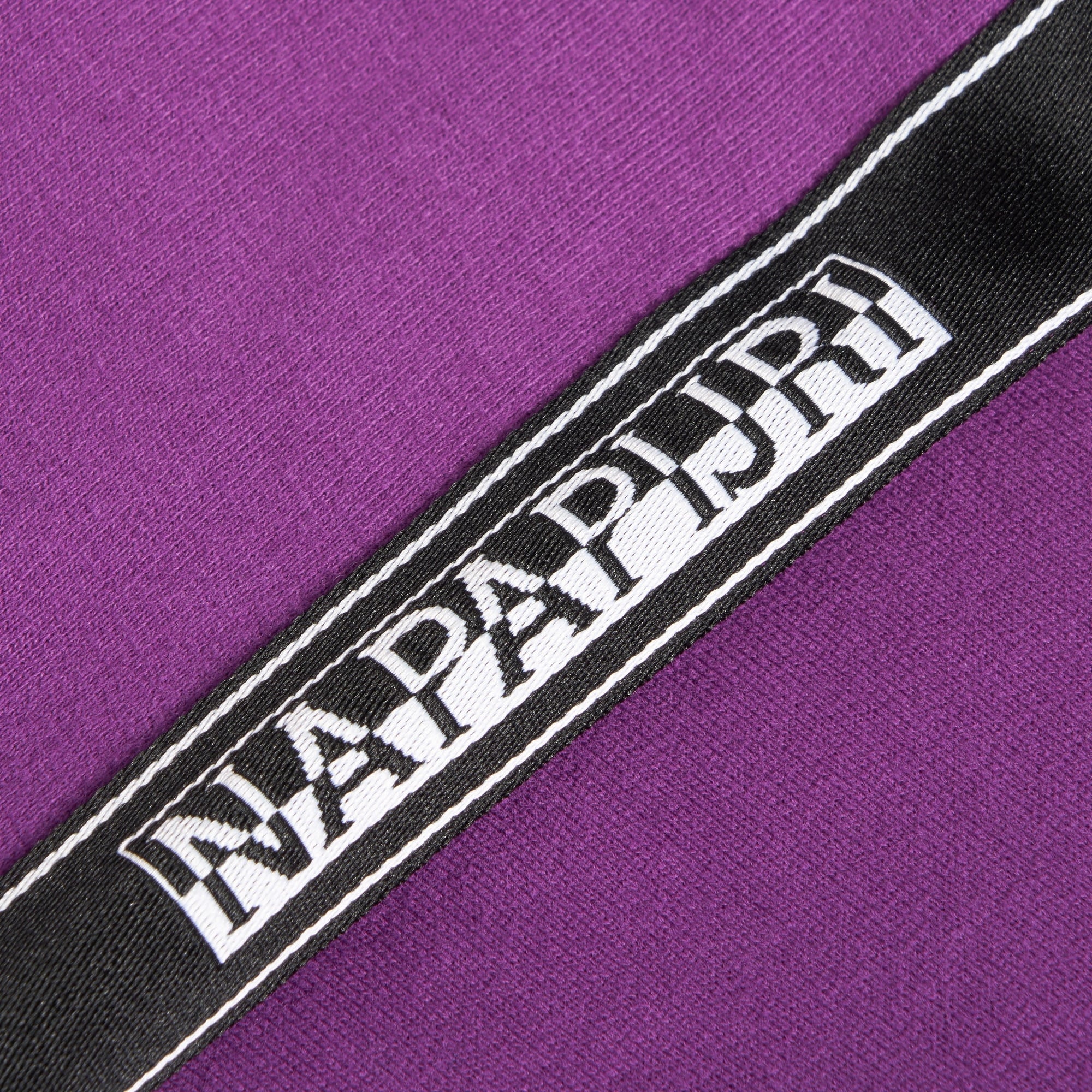Napapijri Beja Quarter Zip Sweatshirt - Purple