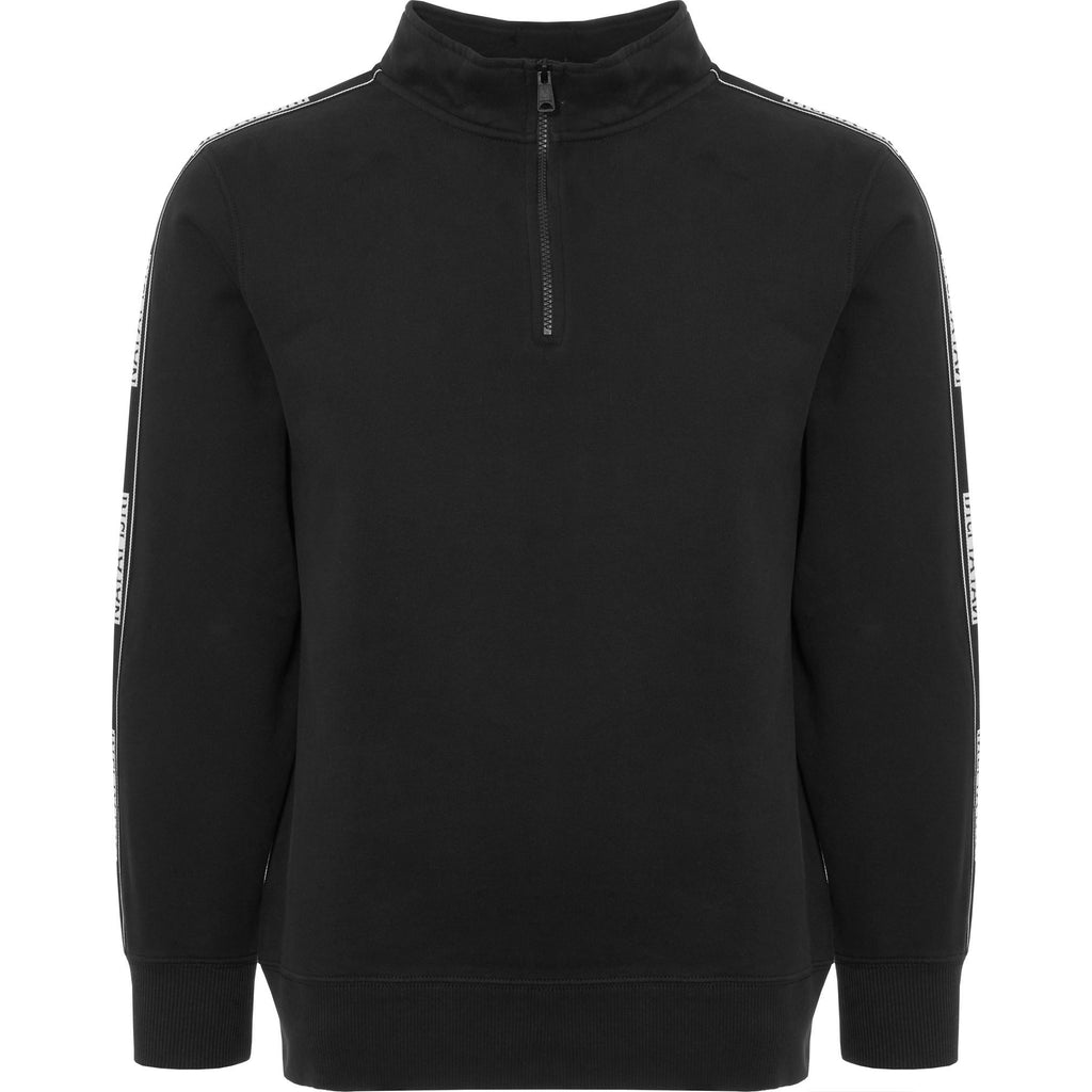 Napapijri Beja Quarter Zip Sweatshirt - Black
