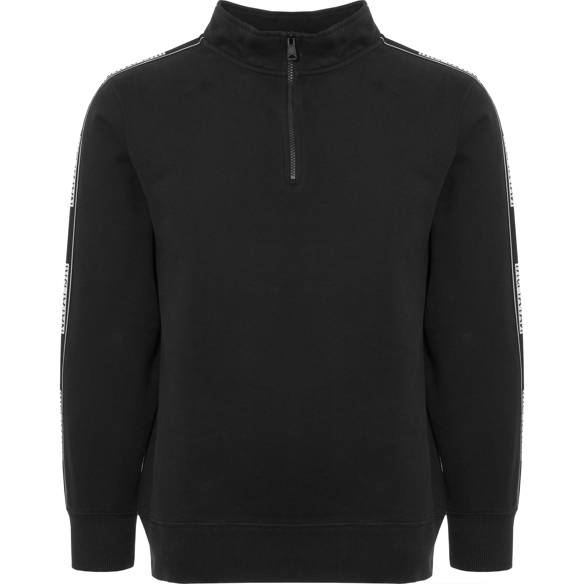Napapijri Beja Quarter Zip Sweatshirt - Black