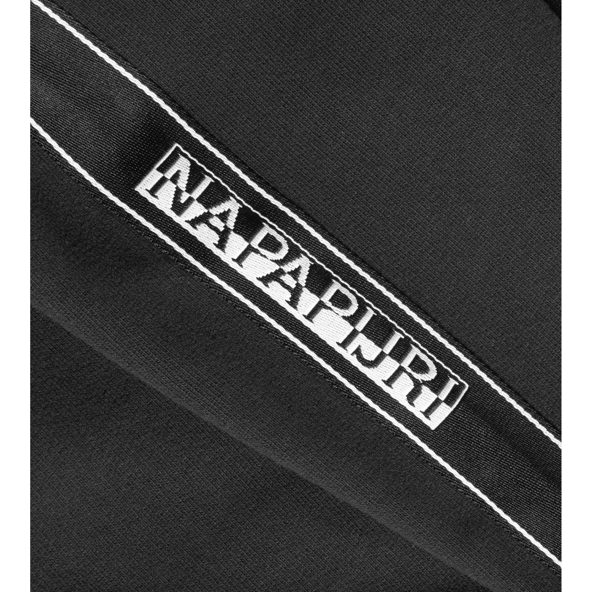 Napapijri Beja Quarter Zip Sweatshirt - Black