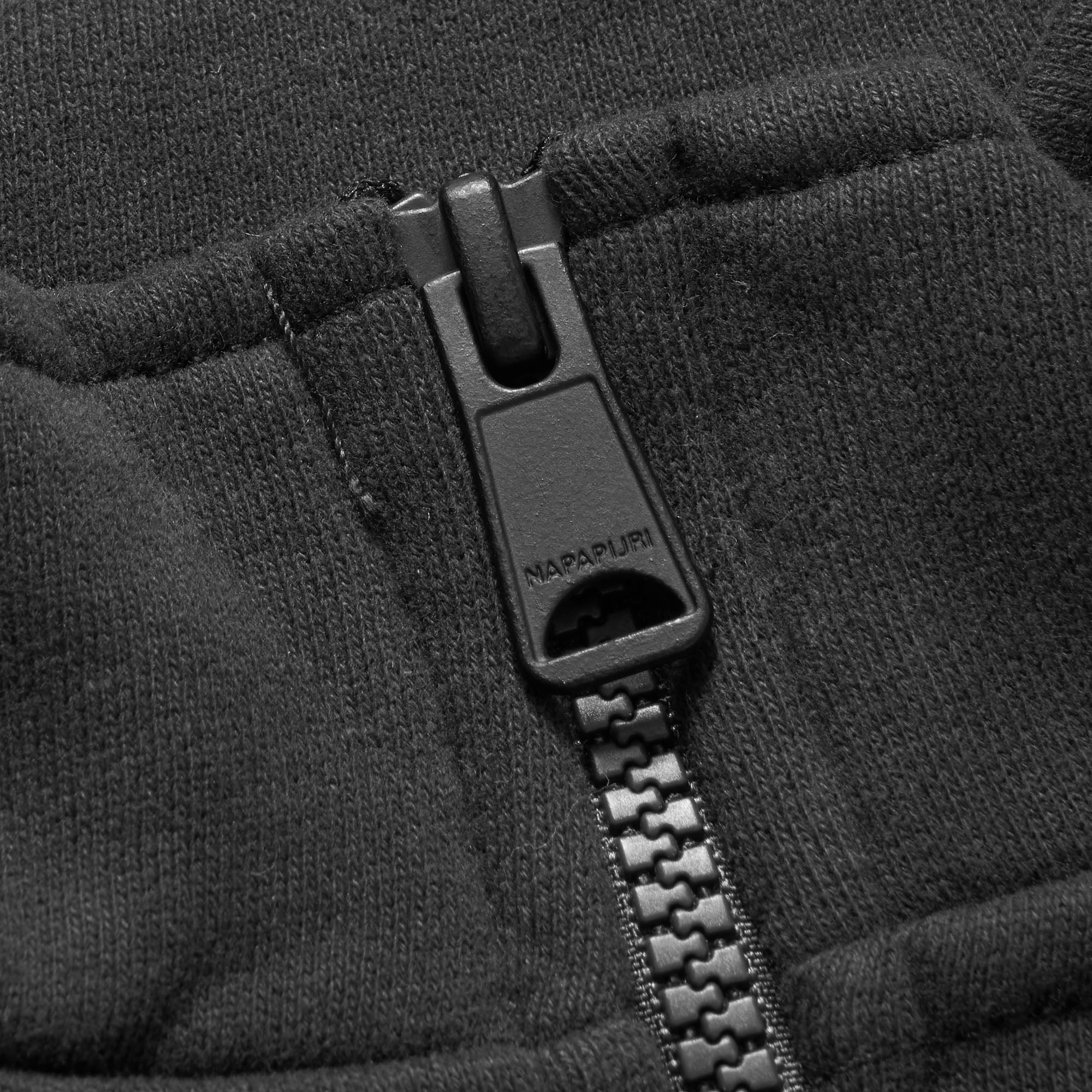 Napapijri Beja Quarter Zip Sweatshirt - Black