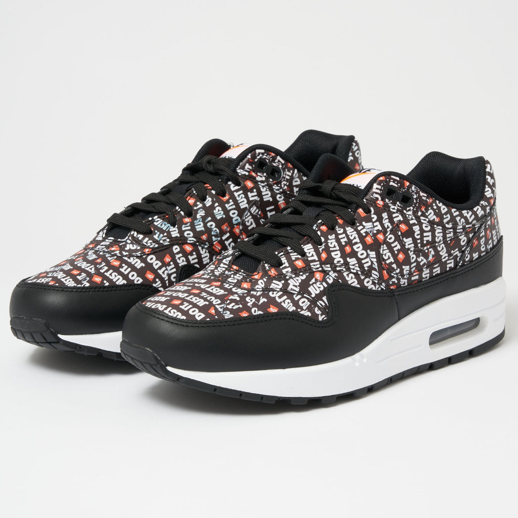Nike Air Max 1 PRM - Black, White & Total Orange