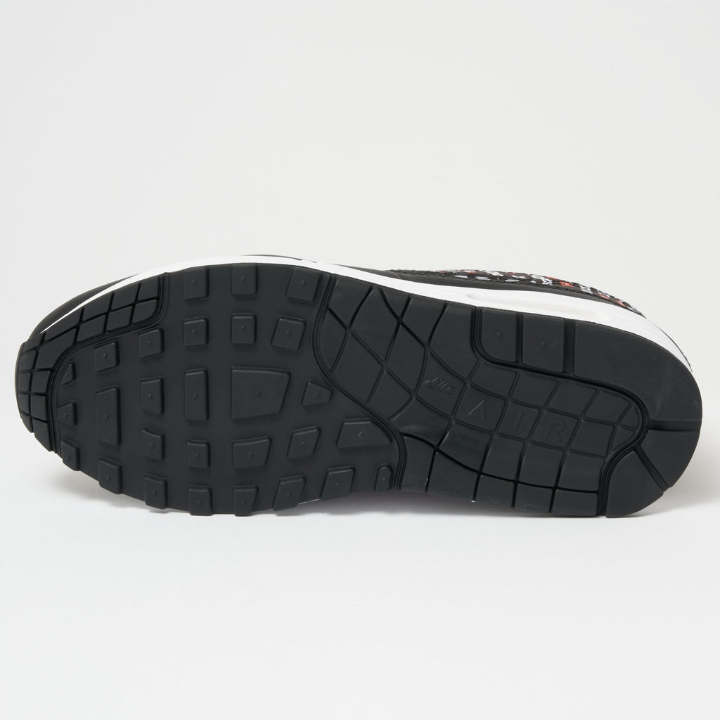 Nike Air Max 1 PRM - Black, White & Total Orange